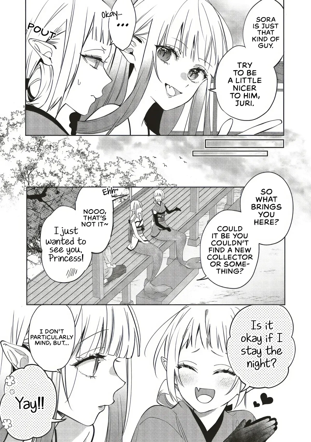 The Trading Mermaid and Sora’s First Love Chapter 6.3 page 6