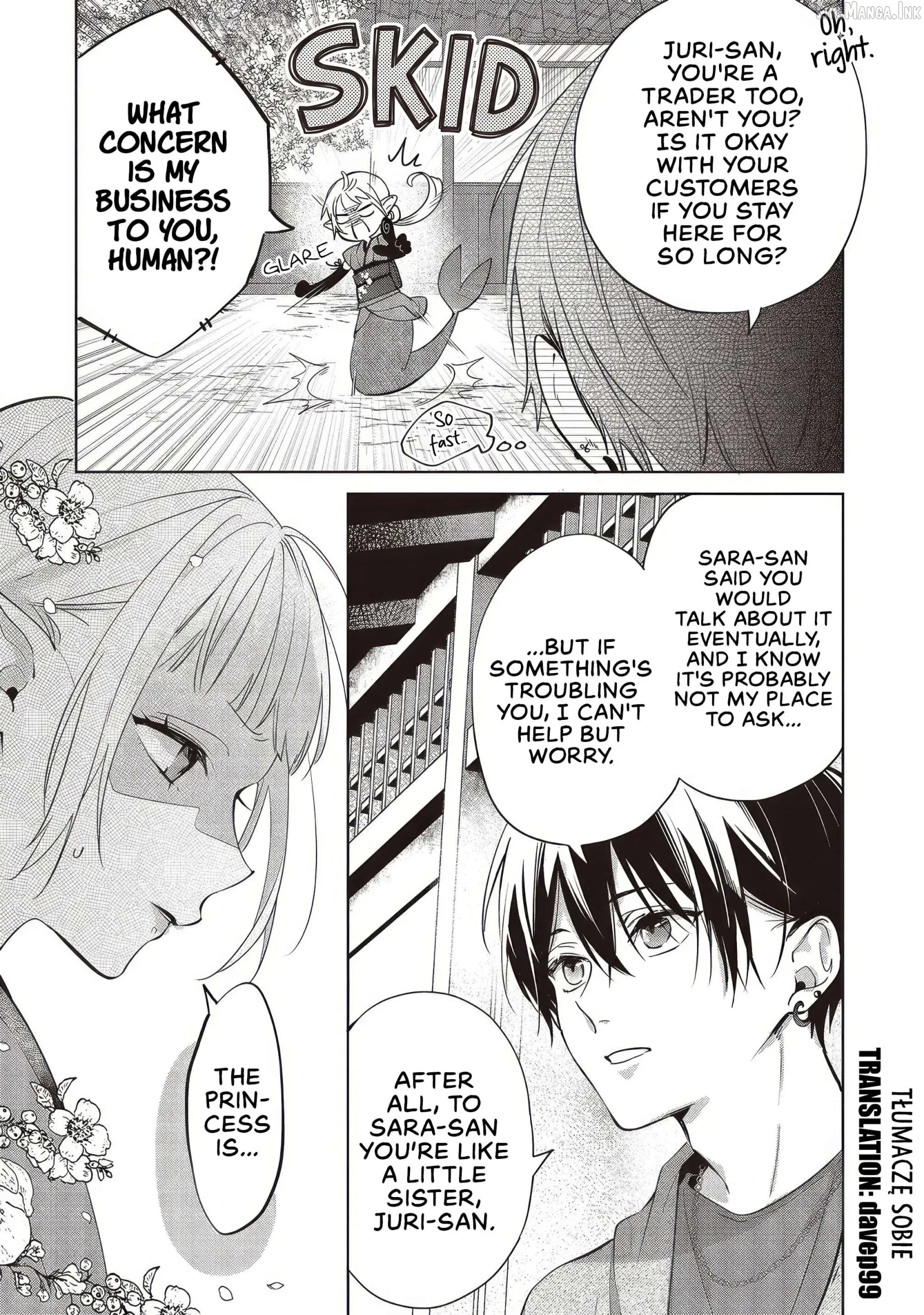 The Trading Mermaid and Sora’s First Love Chapter 7.2 page 1