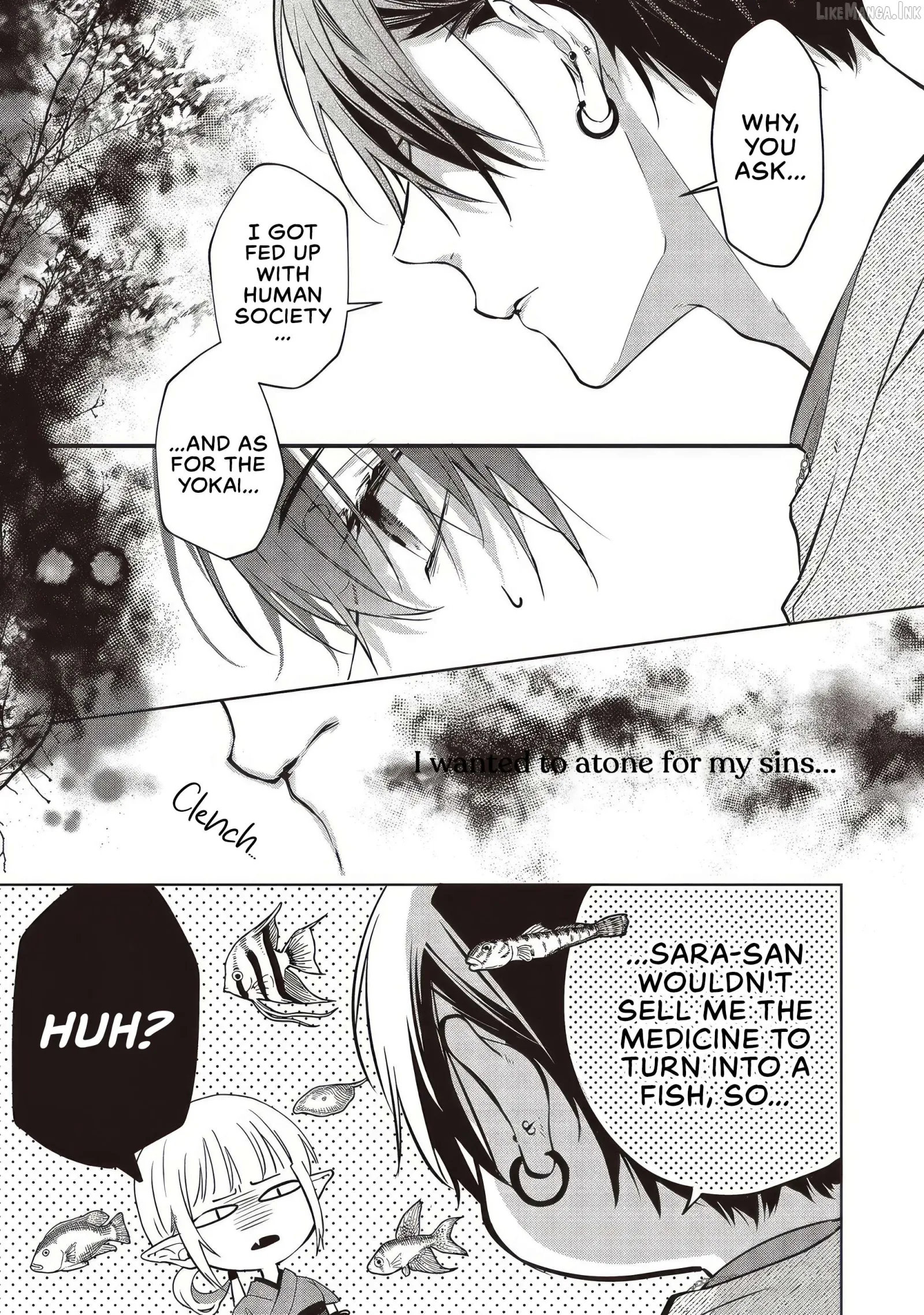 The Trading Mermaid and Sora’s First Love Chapter 7.2 page 5