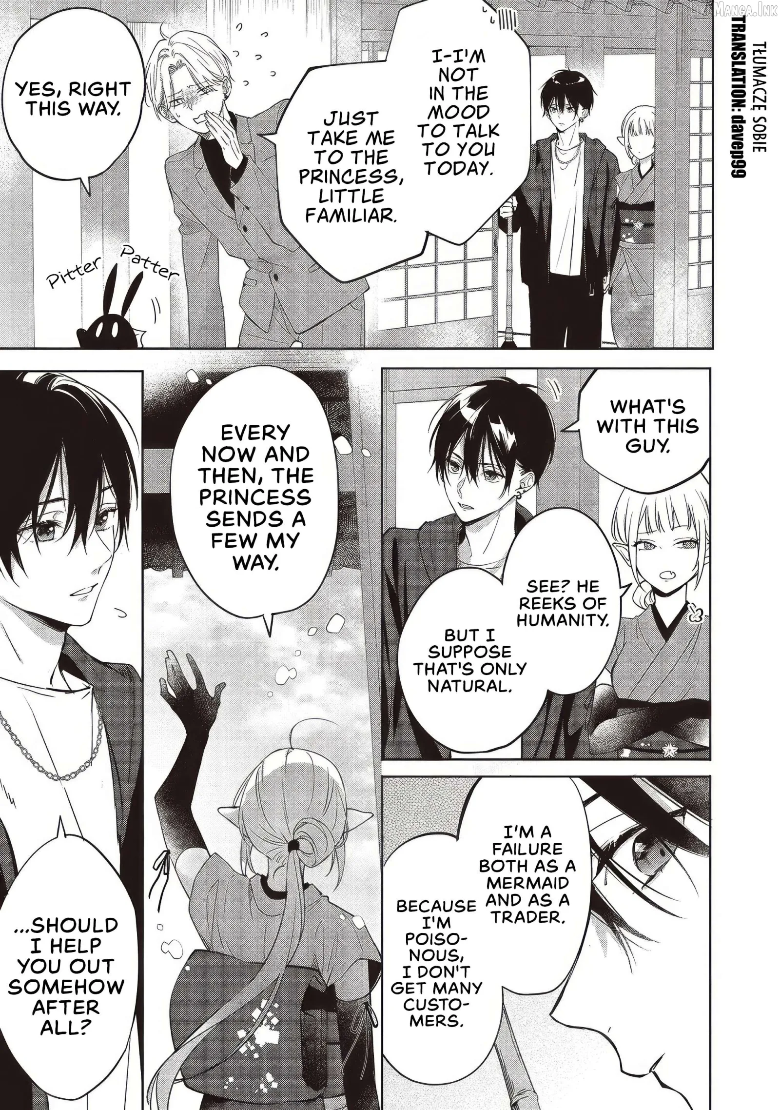The Trading Mermaid and Sora’s First Love Chapter 7.4 page 1
