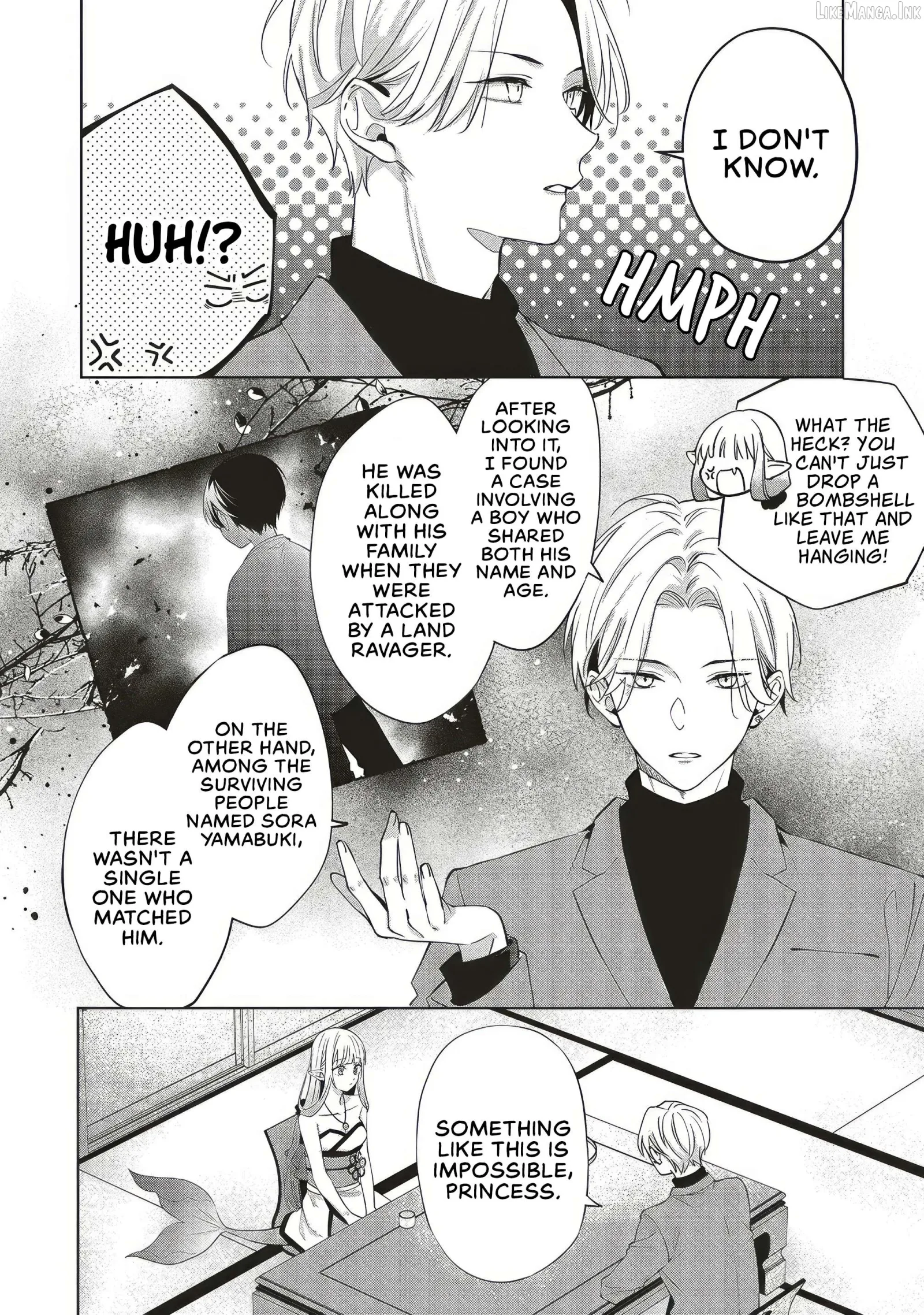 The Trading Mermaid and Sora’s First Love Chapter 8.1 page 2