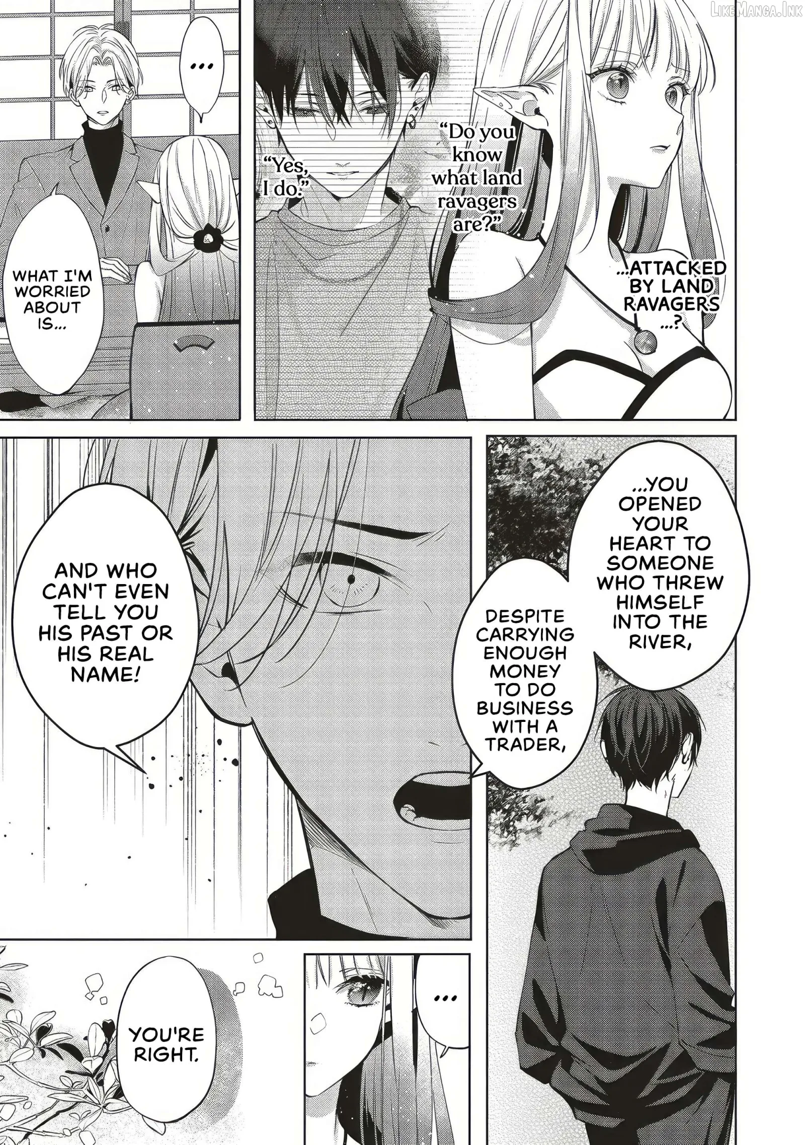 The Trading Mermaid and Sora’s First Love Chapter 8.1 page 3