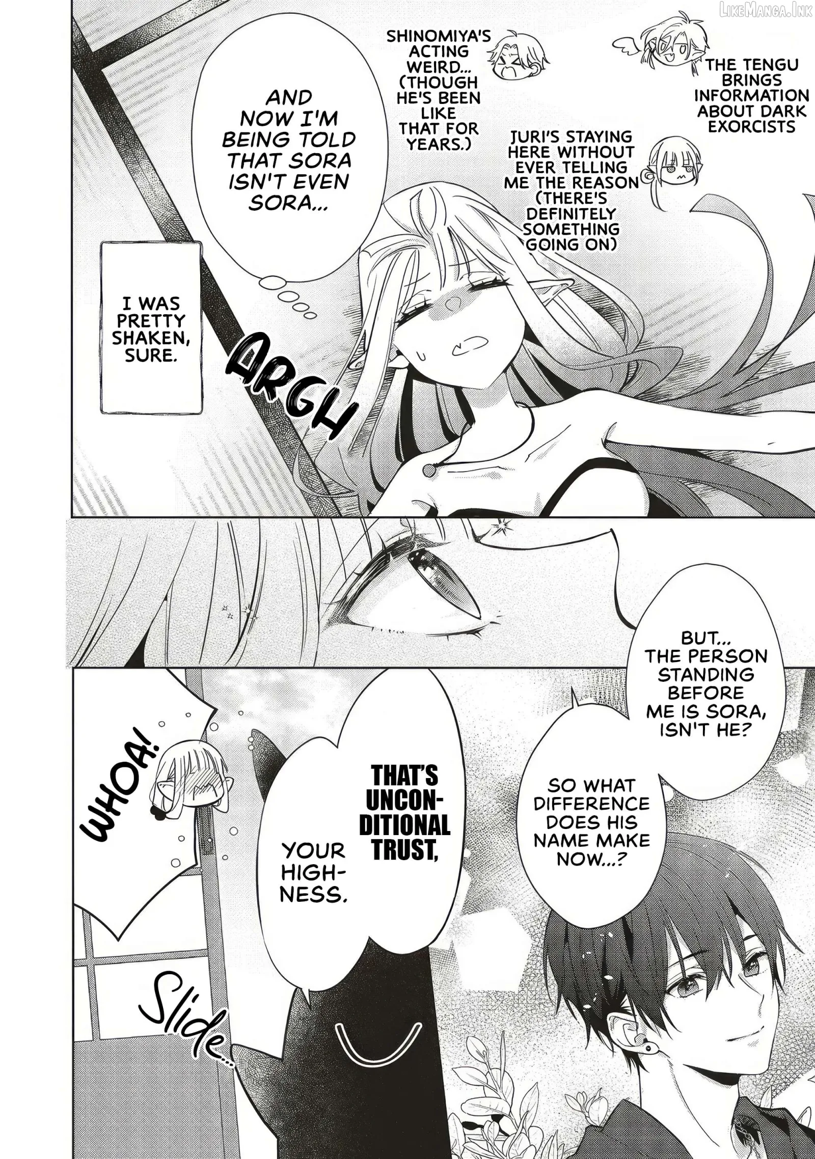 The Trading Mermaid and Sora’s First Love Chapter 8.1 page 8