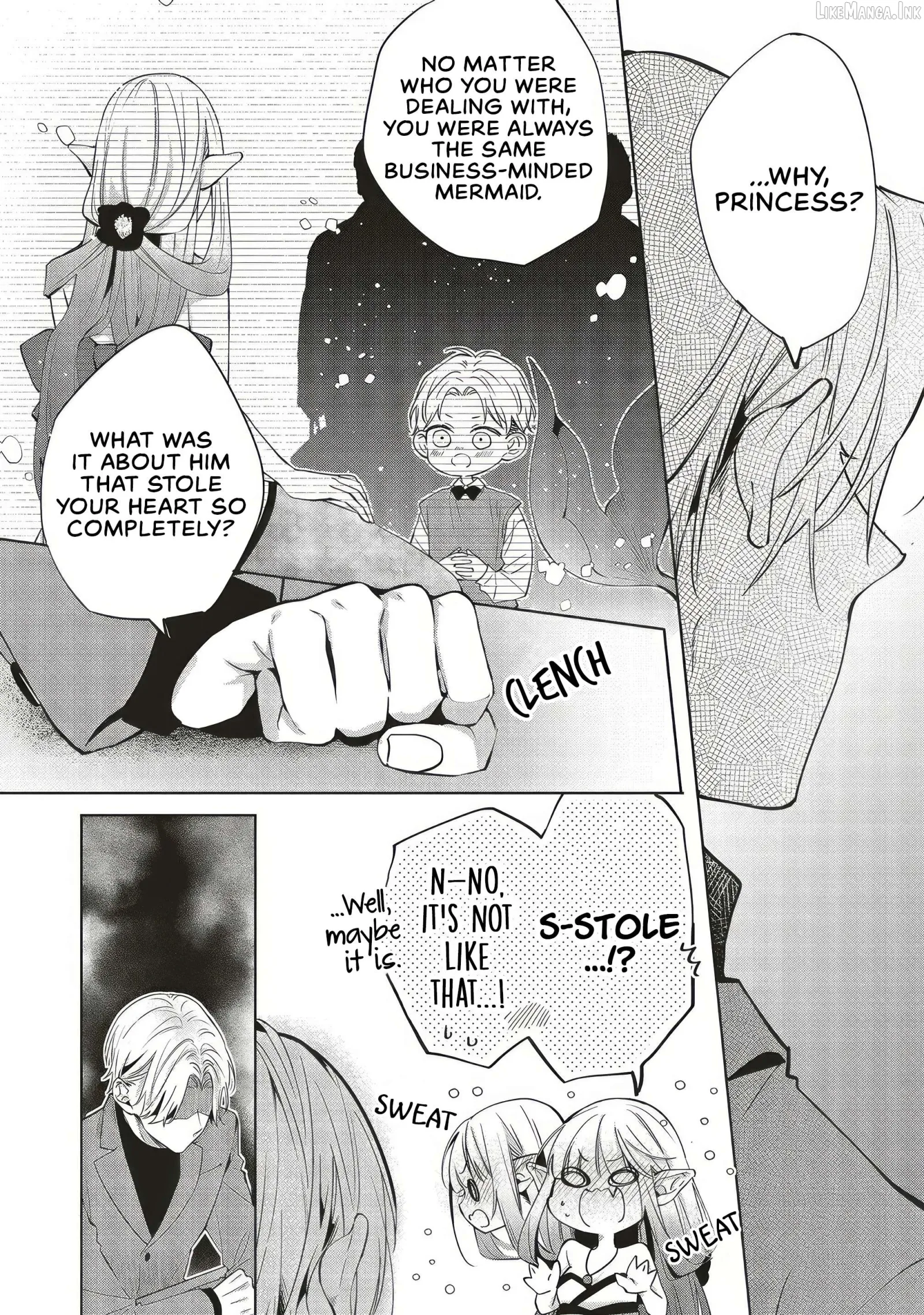 The Trading Mermaid and Sora’s First Love Chapter 8.1 page 6