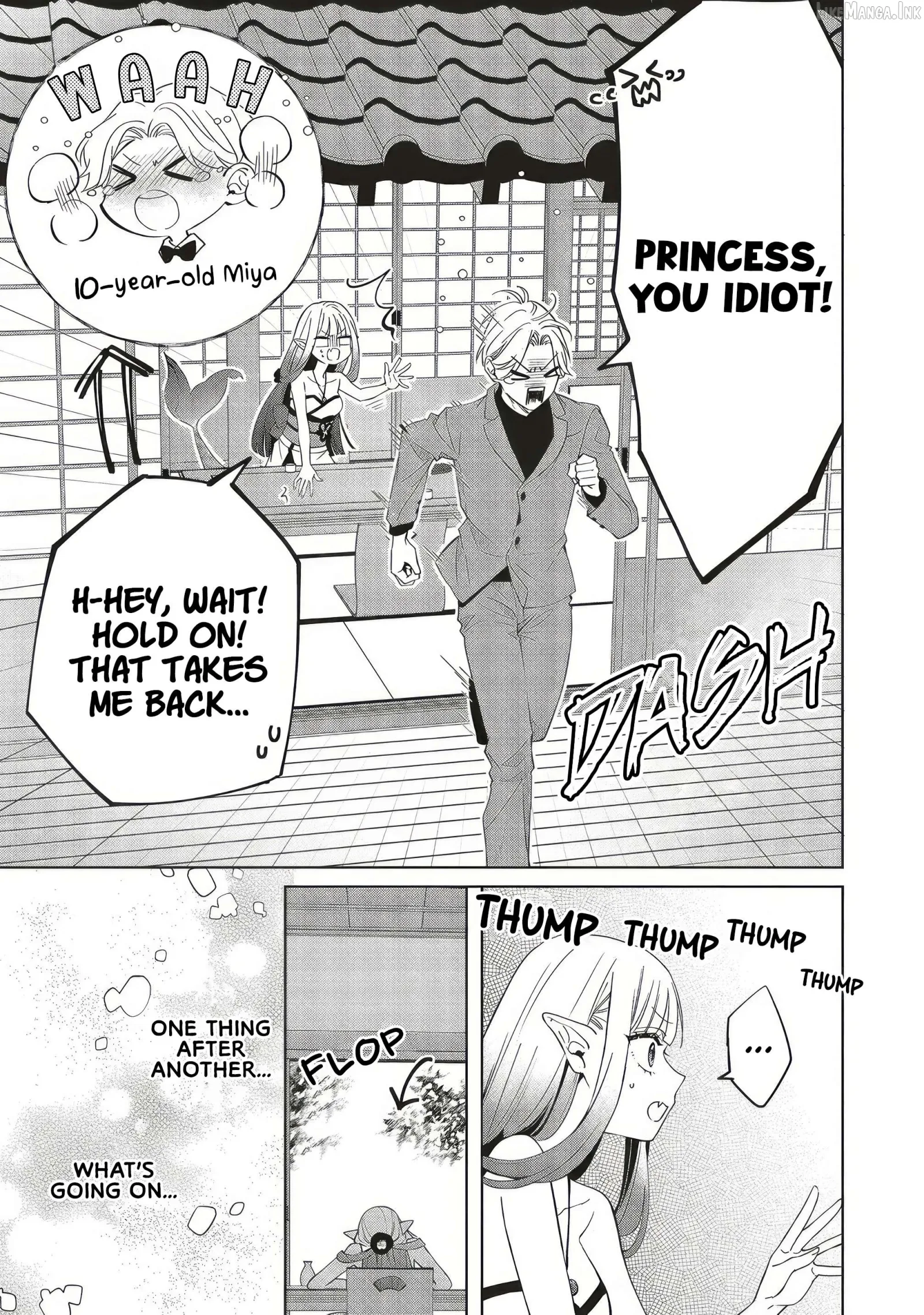The Trading Mermaid and Sora’s First Love Chapter 8.1 page 7