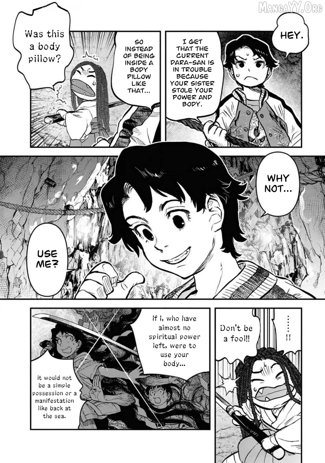 Reiwa No Dara-San Chapter 36 page 13