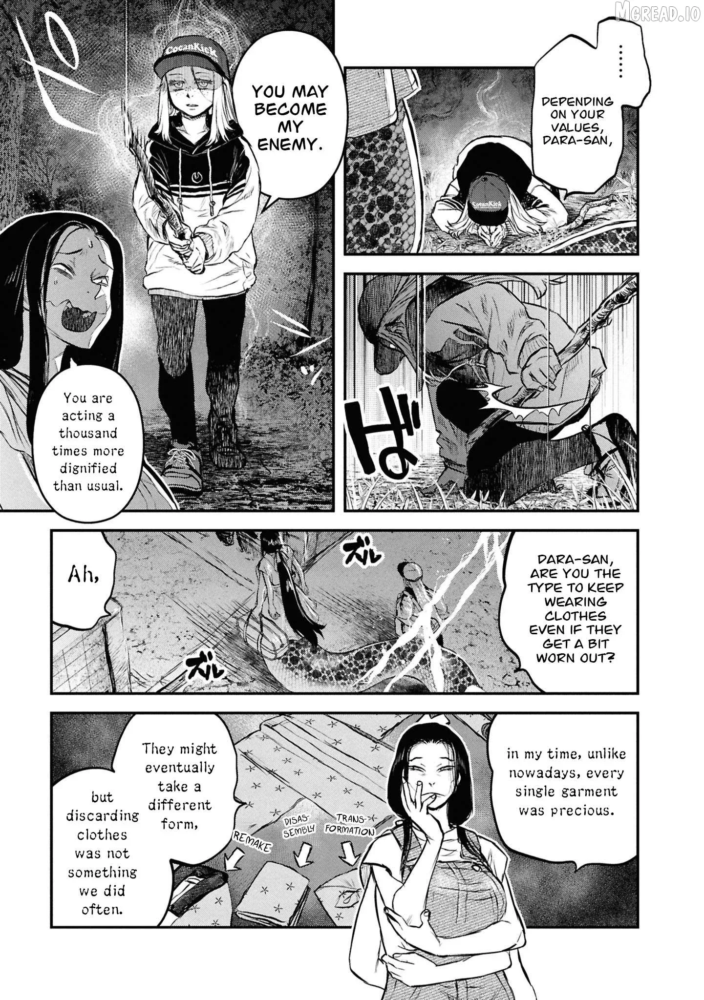 Reiwa No Dara-San Chapter 47 page 10
