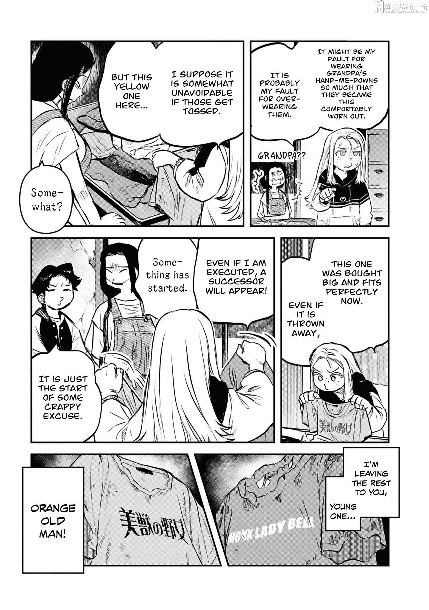 Reiwa No Dara-San Chapter 47 page 14
