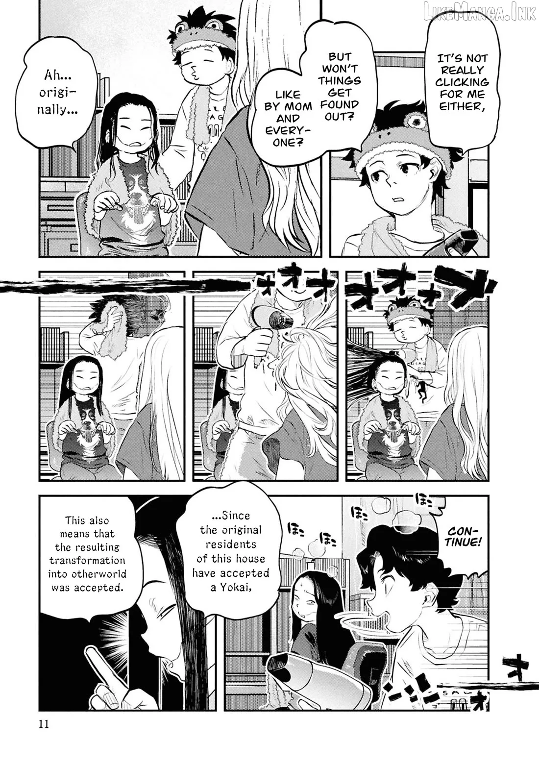 Reiwa No Dara-San Chapter 50 page 14