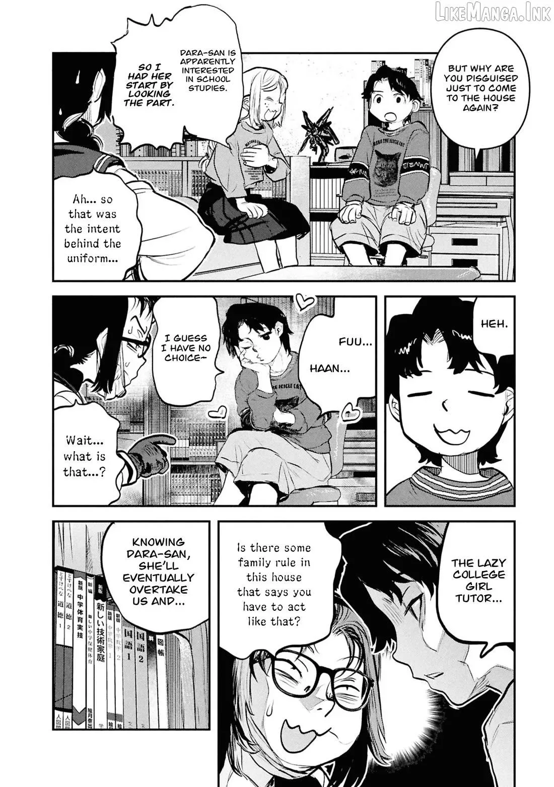 Reiwa No Dara-San Chapter 54 page 13