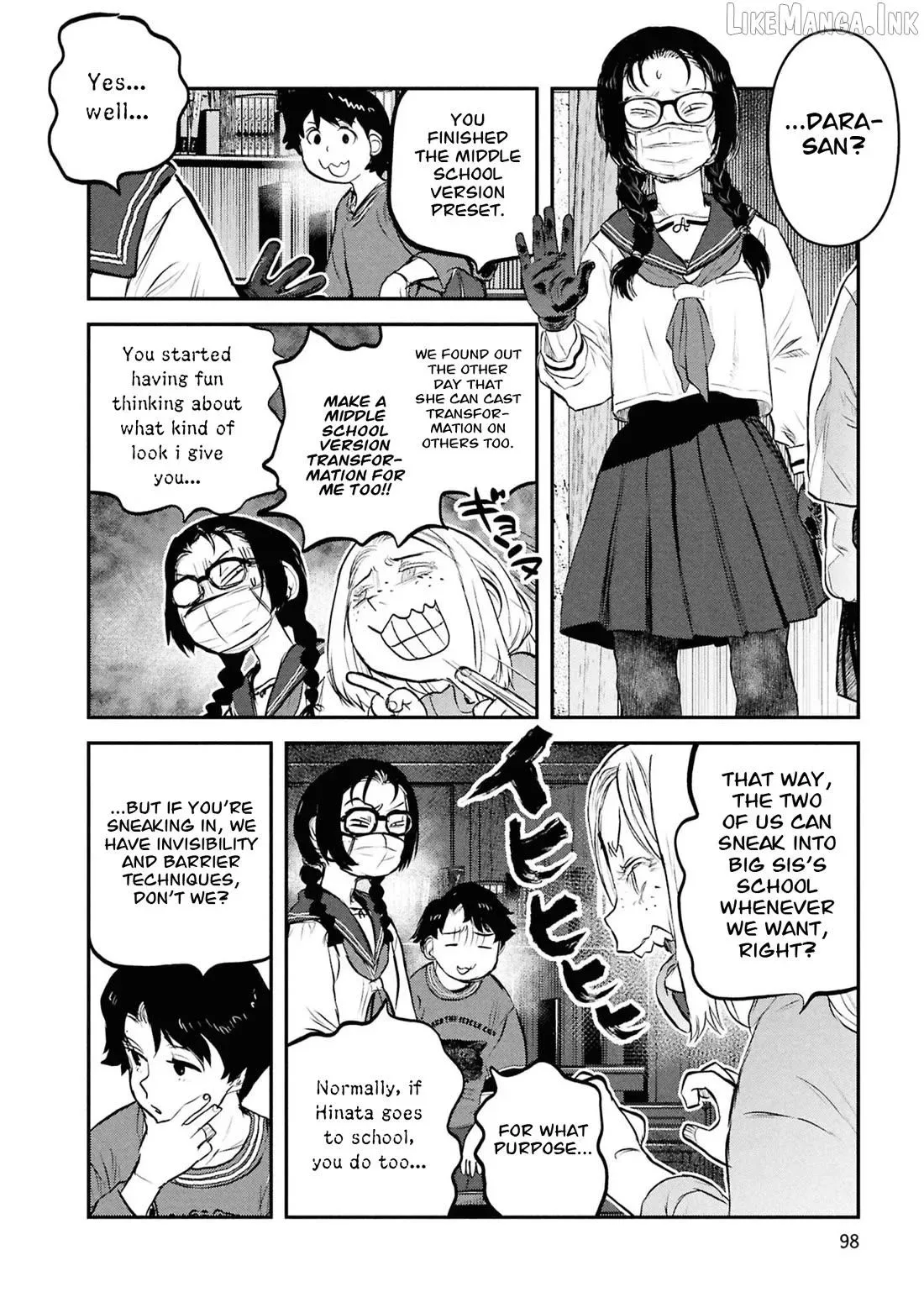 Reiwa No Dara-San Chapter 54 page 11