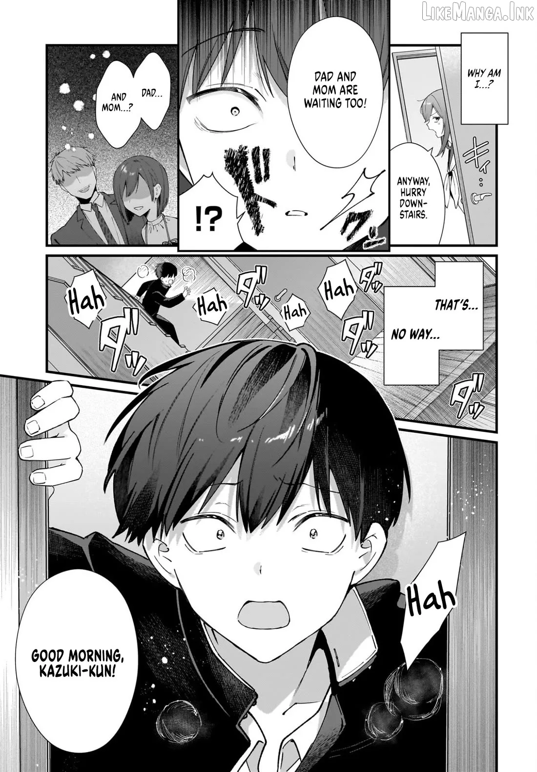 The Protagonist's Childhood Friend Is Coming on Strong to Me, a Mob Chapter 1 page 7