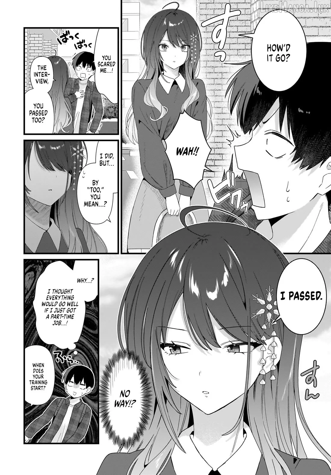 The Protagonist's Childhood Friend Is Coming on Strong to Me, a Mob Chapter 2 page 4