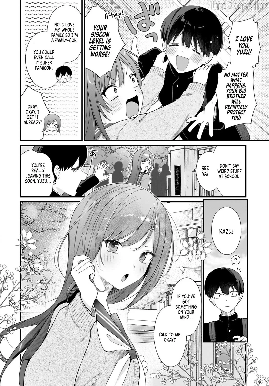 The Protagonist's Childhood Friend Is Coming on Strong to Me, a Mob Chapter 1 page 14