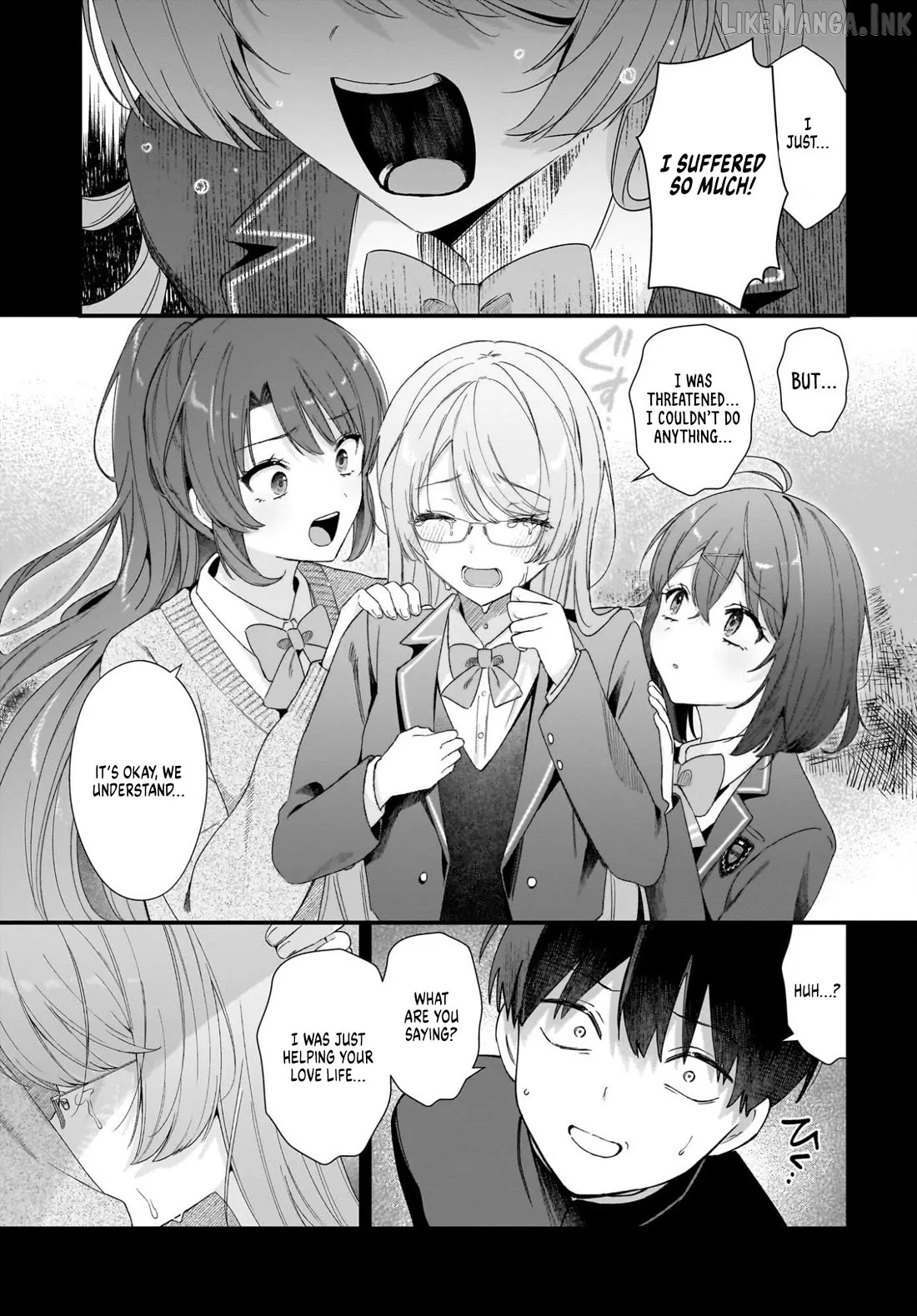 The Protagonist's Childhood Friend Is Coming on Strong to Me, a Mob Chapter 1 page 23