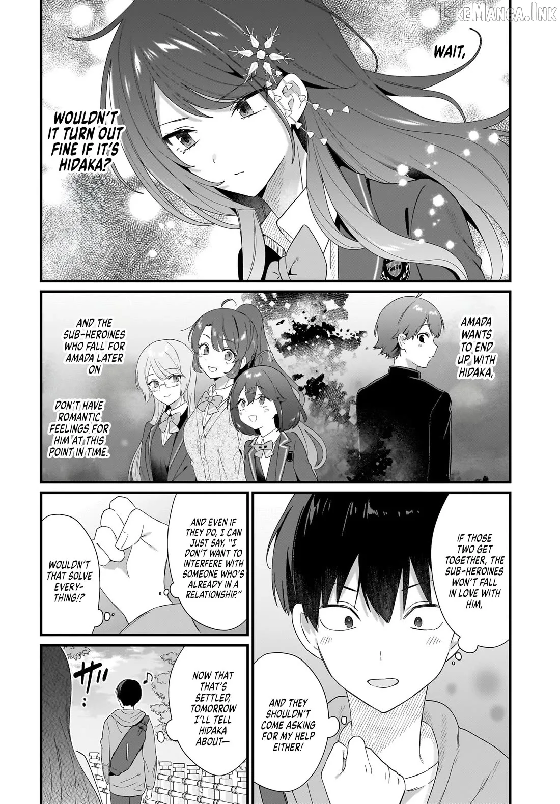 The Protagonist's Childhood Friend Is Coming on Strong to Me, a Mob Chapter 2 page 20