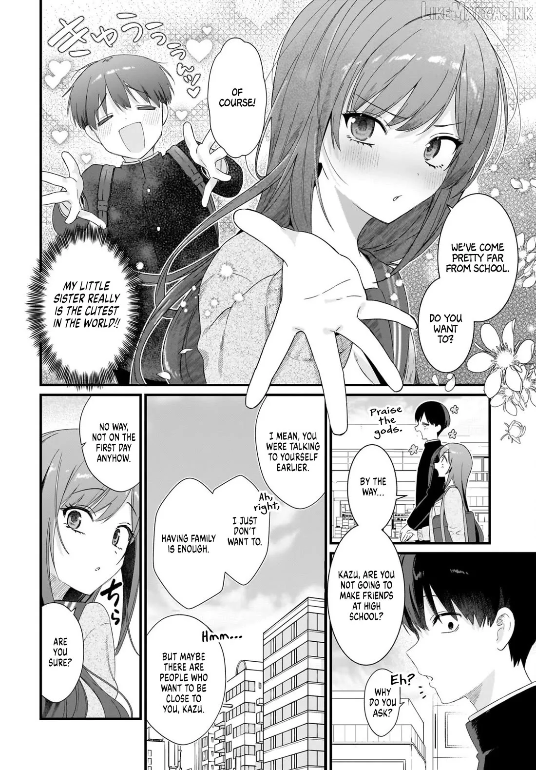 The Protagonist's Childhood Friend Is Coming on Strong to Me, a Mob Chapter 1 page 36