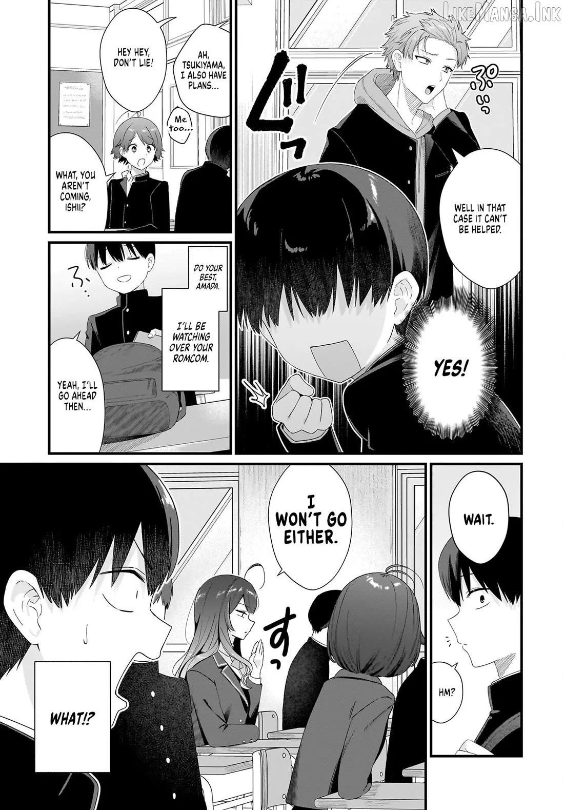 The Protagonist's Childhood Friend Is Coming on Strong to Me, a Mob Chapter 1 page 45