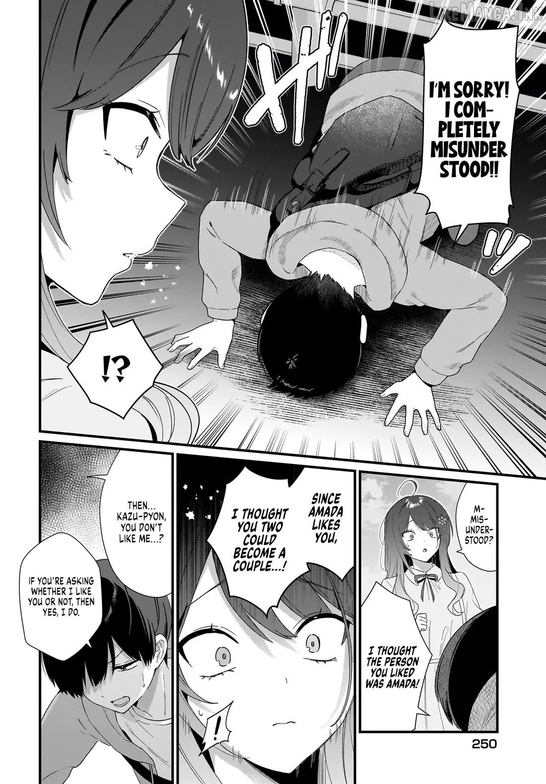 The Protagonist's Childhood Friend Is Coming on Strong to Me, a Mob Chapter 3 page 8