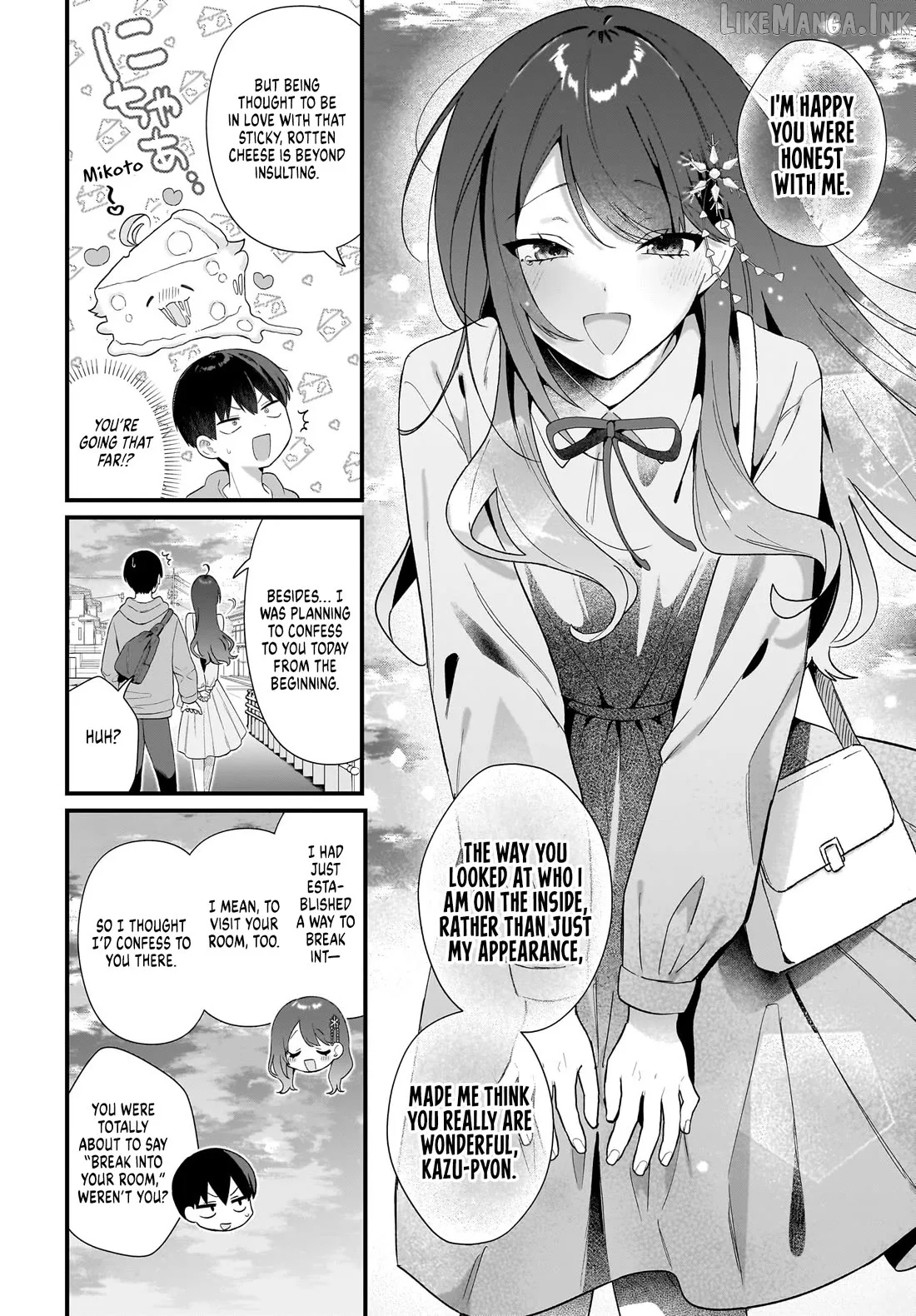 The Protagonist's Childhood Friend Is Coming on Strong to Me, a Mob Chapter 3 page 10