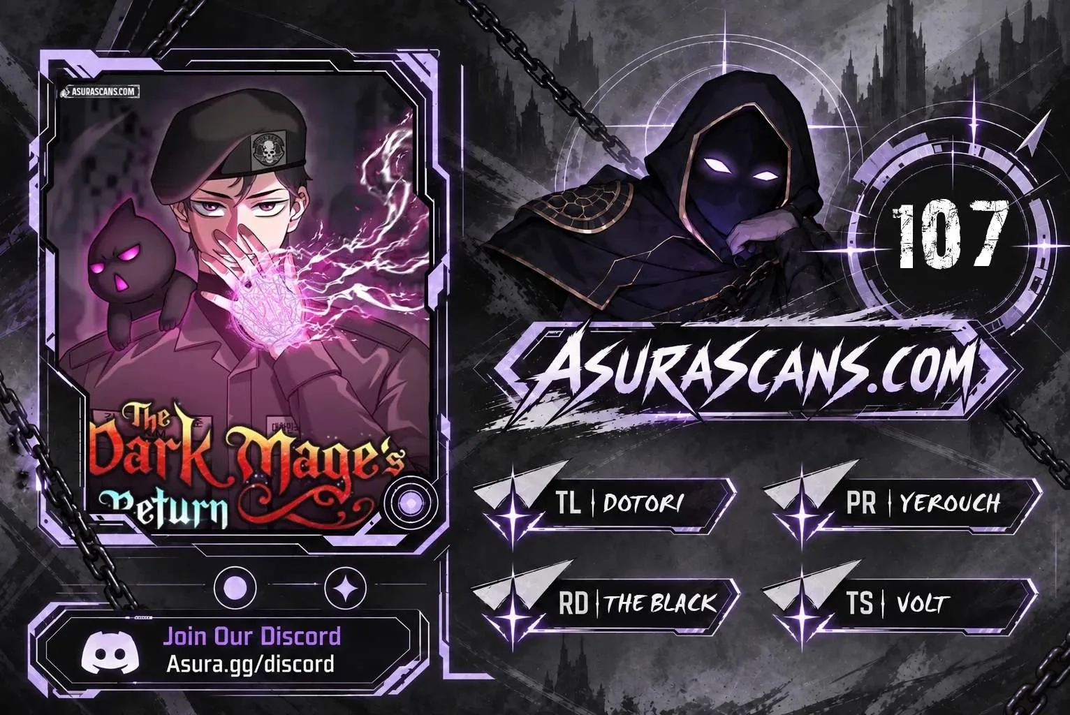 The Dark Mage’s Return to Enlistment Chapter 107 page 1