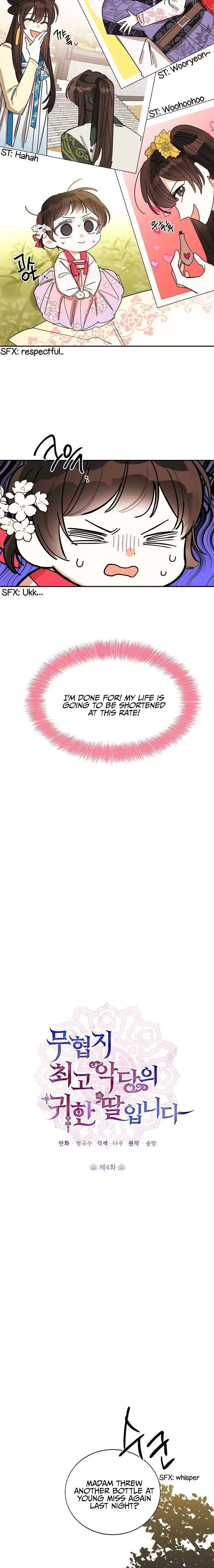 I am the Precious Daughter of the Greatest Villain in the Fantasy World Chapter 4 page 4