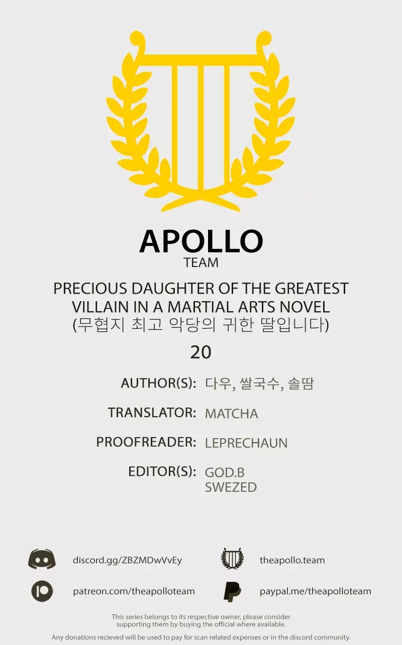 I am the Precious Daughter of the Greatest Villain in the Fantasy World Chapter 20 page 3