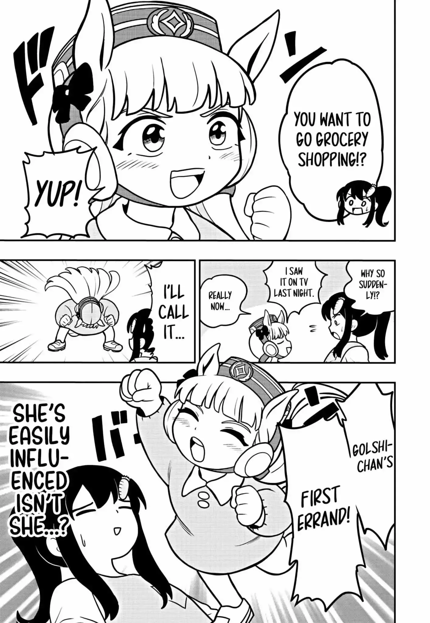 Uma Musume Pretty Derby Pisupisu☆Supisupi Golshi-Chan Chapter 3 page 3