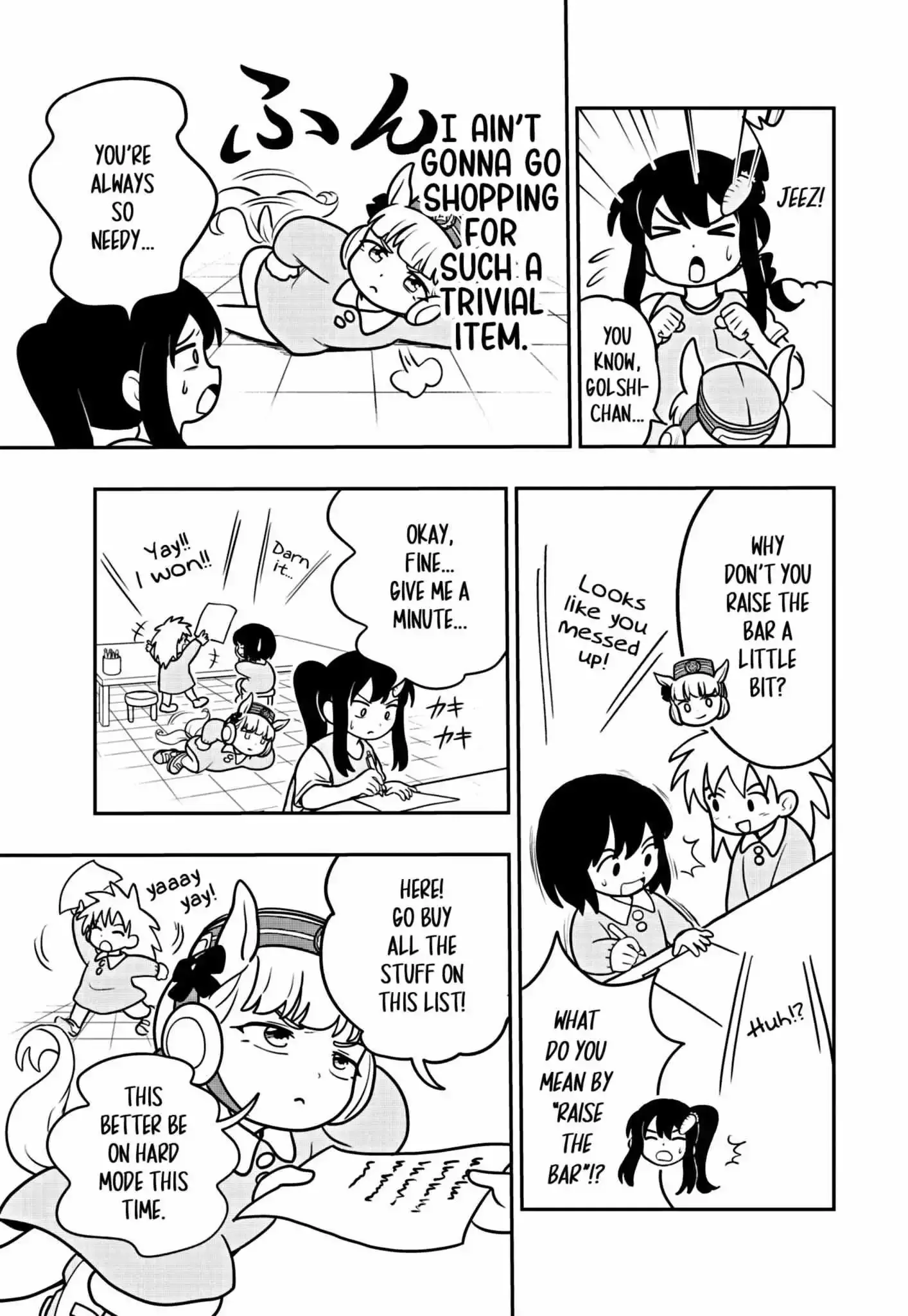 Uma Musume Pretty Derby Pisupisu☆Supisupi Golshi-Chan Chapter 3 page 5