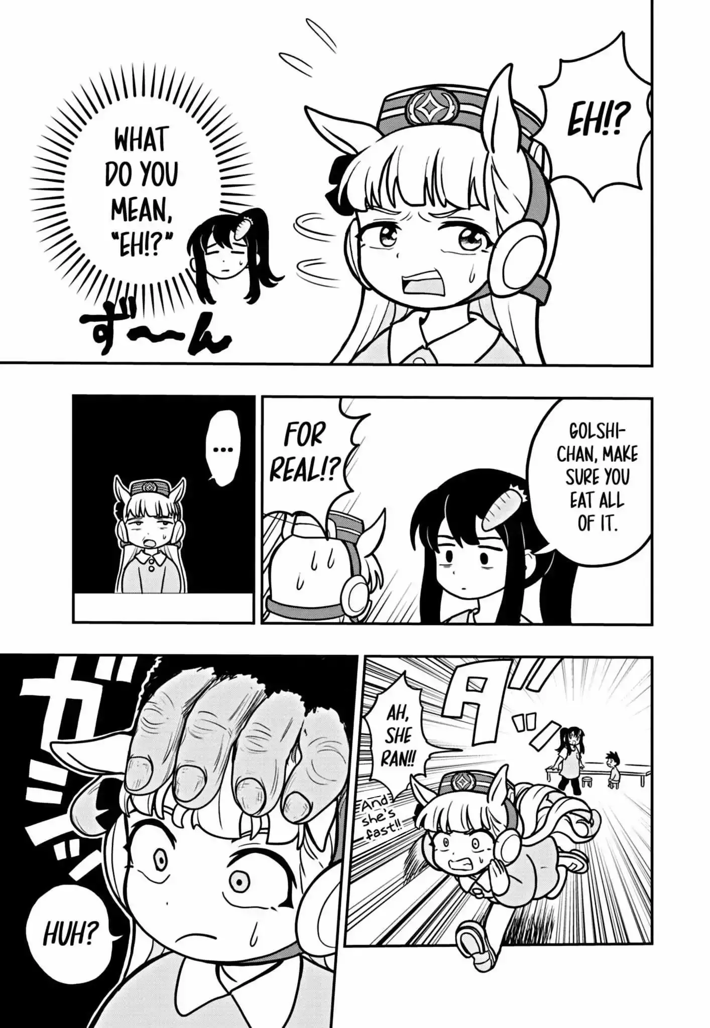 Uma Musume Pretty Derby Pisupisu☆Supisupi Golshi-Chan Chapter 2 page 22