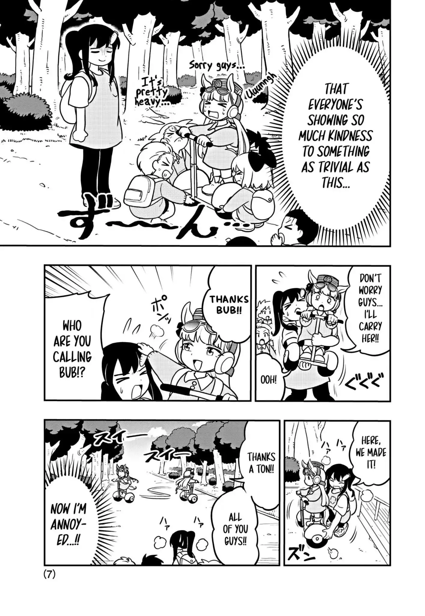 Uma Musume Pretty Derby Pisupisu☆Supisupi Golshi-Chan Chapter 7 page 8
