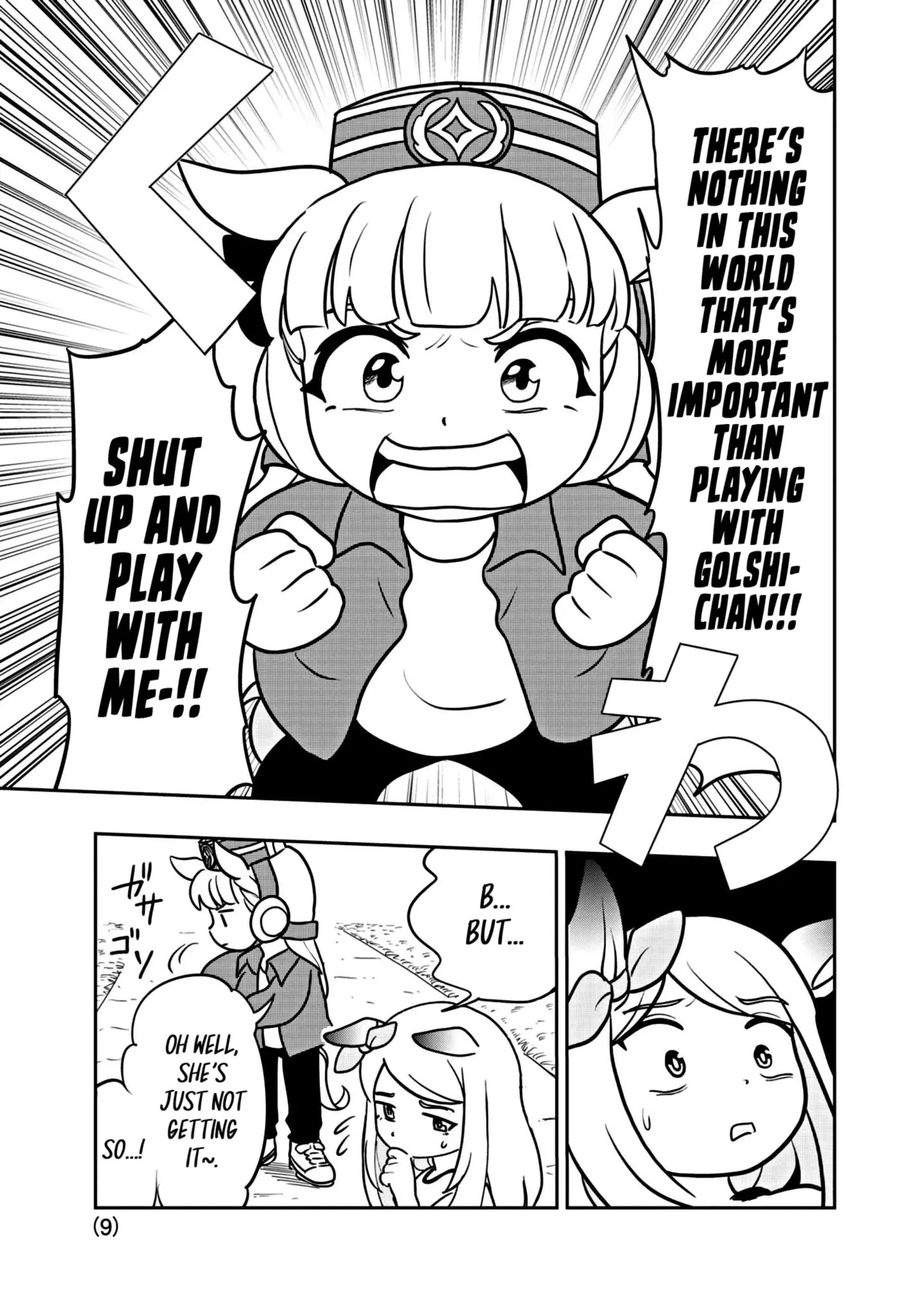 Uma Musume Pretty Derby Pisupisu☆Supisupi Golshi-Chan Chapter 8 page 10