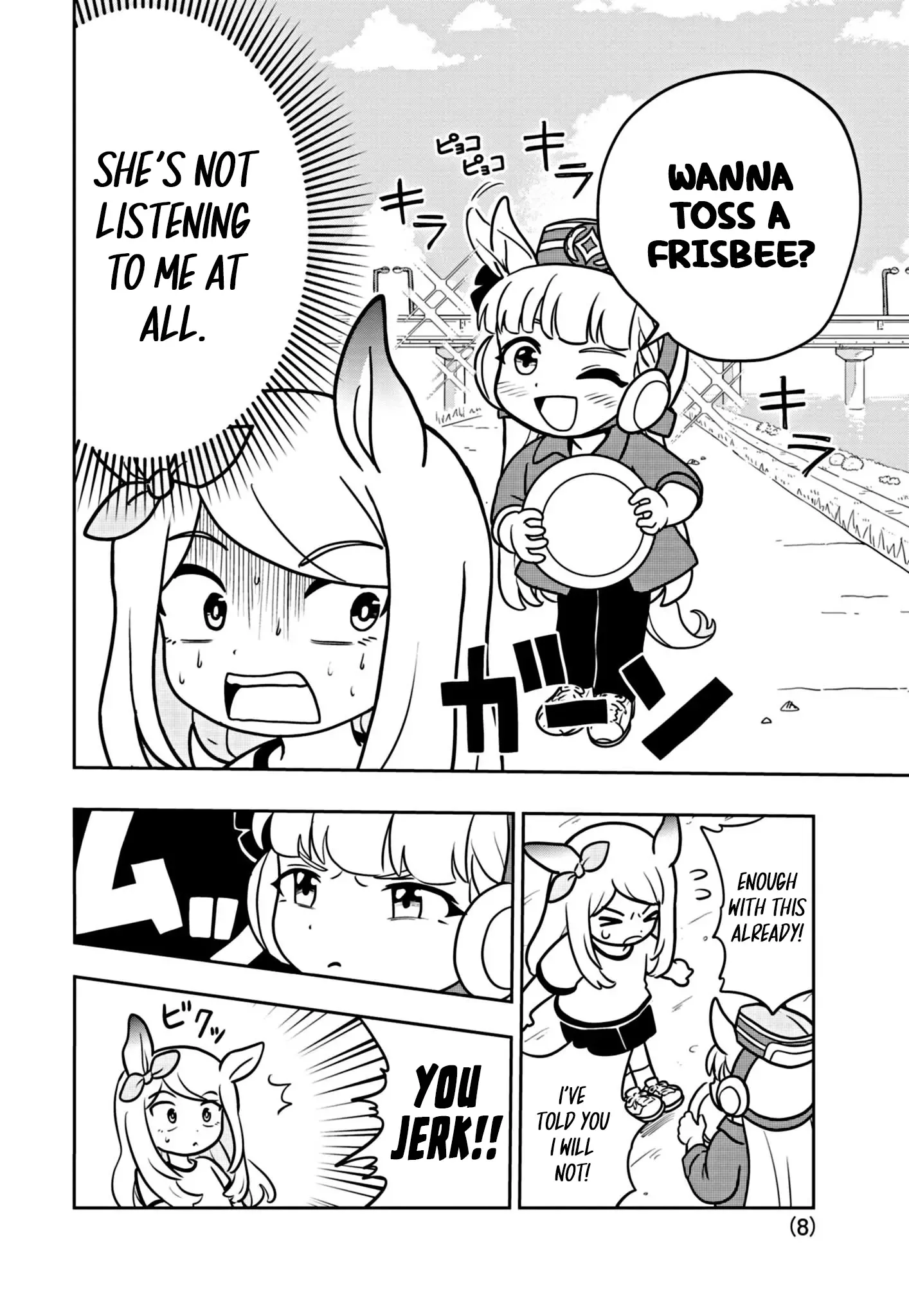 Uma Musume Pretty Derby Pisupisu☆Supisupi Golshi-Chan Chapter 8 page 9
