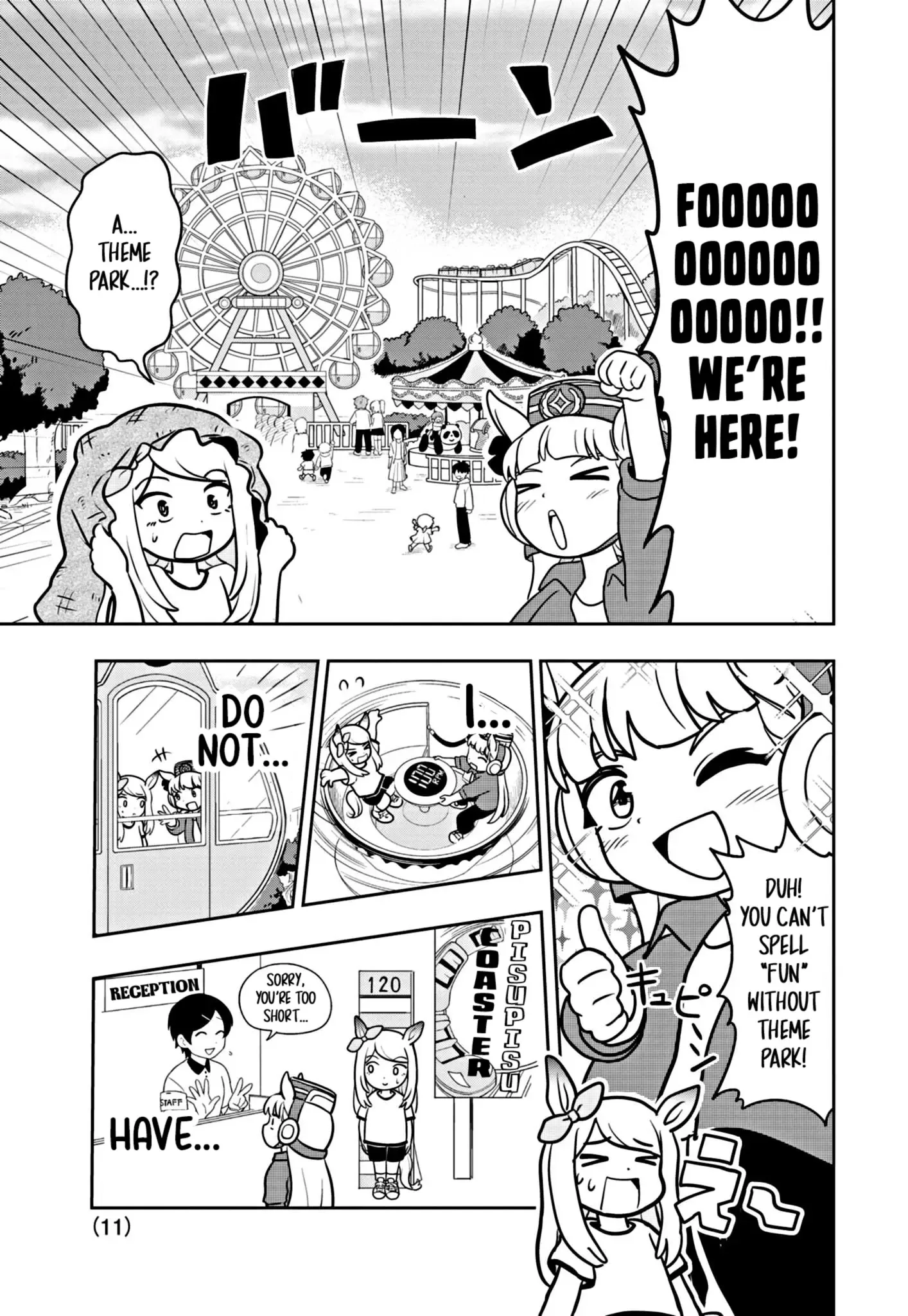 Uma Musume Pretty Derby Pisupisu☆Supisupi Golshi-Chan Chapter 8 page 12