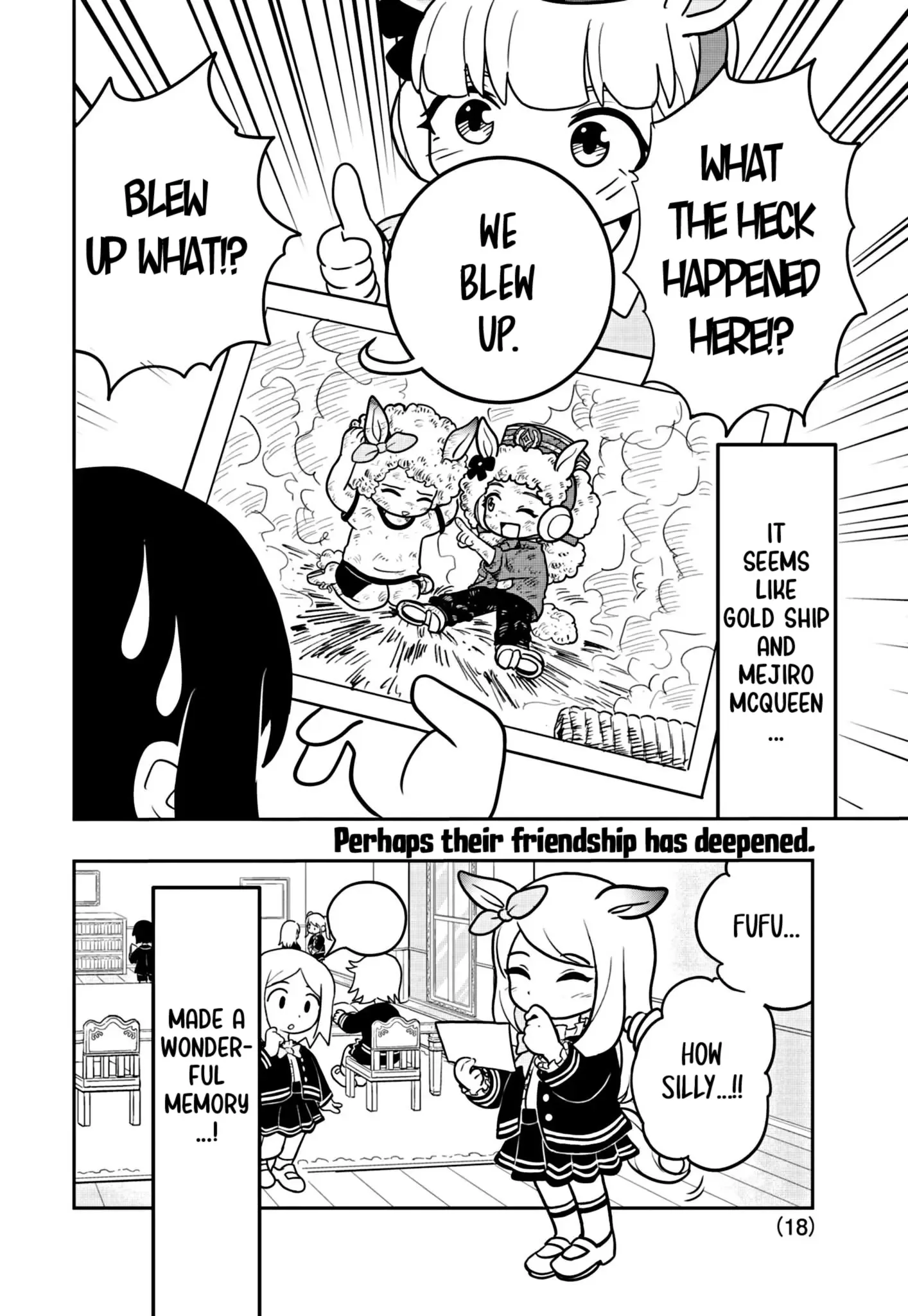 Uma Musume Pretty Derby Pisupisu☆Supisupi Golshi-Chan Chapter 8 page 19