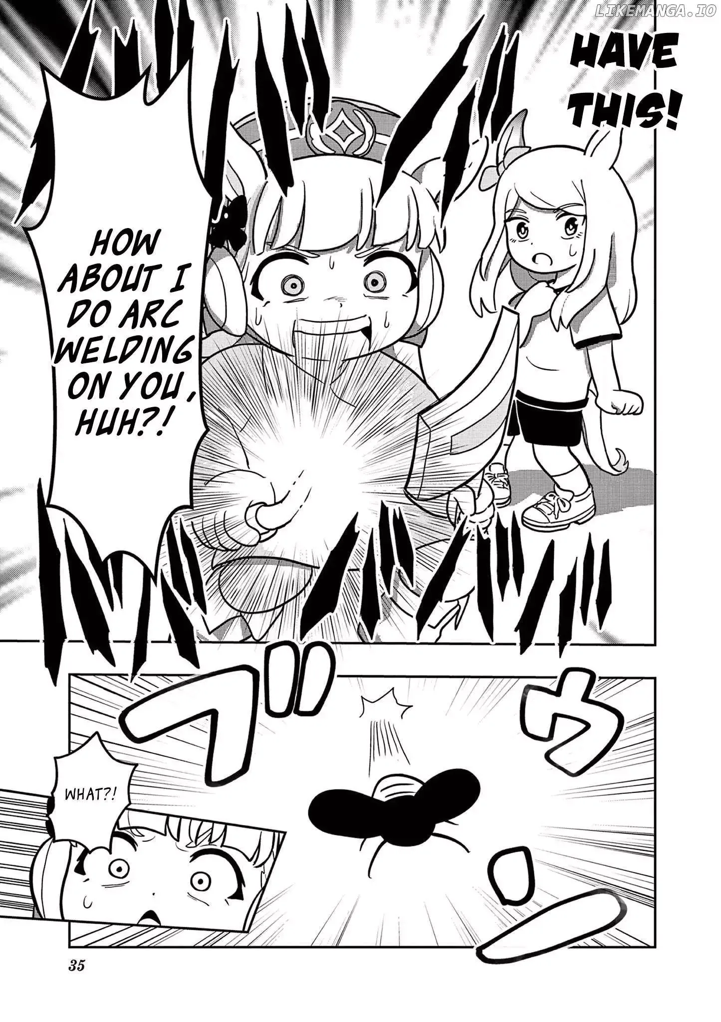 Uma Musume Pretty Derby Pisupisu☆Supisupi Golshi-Chan Chapter 10 page 6