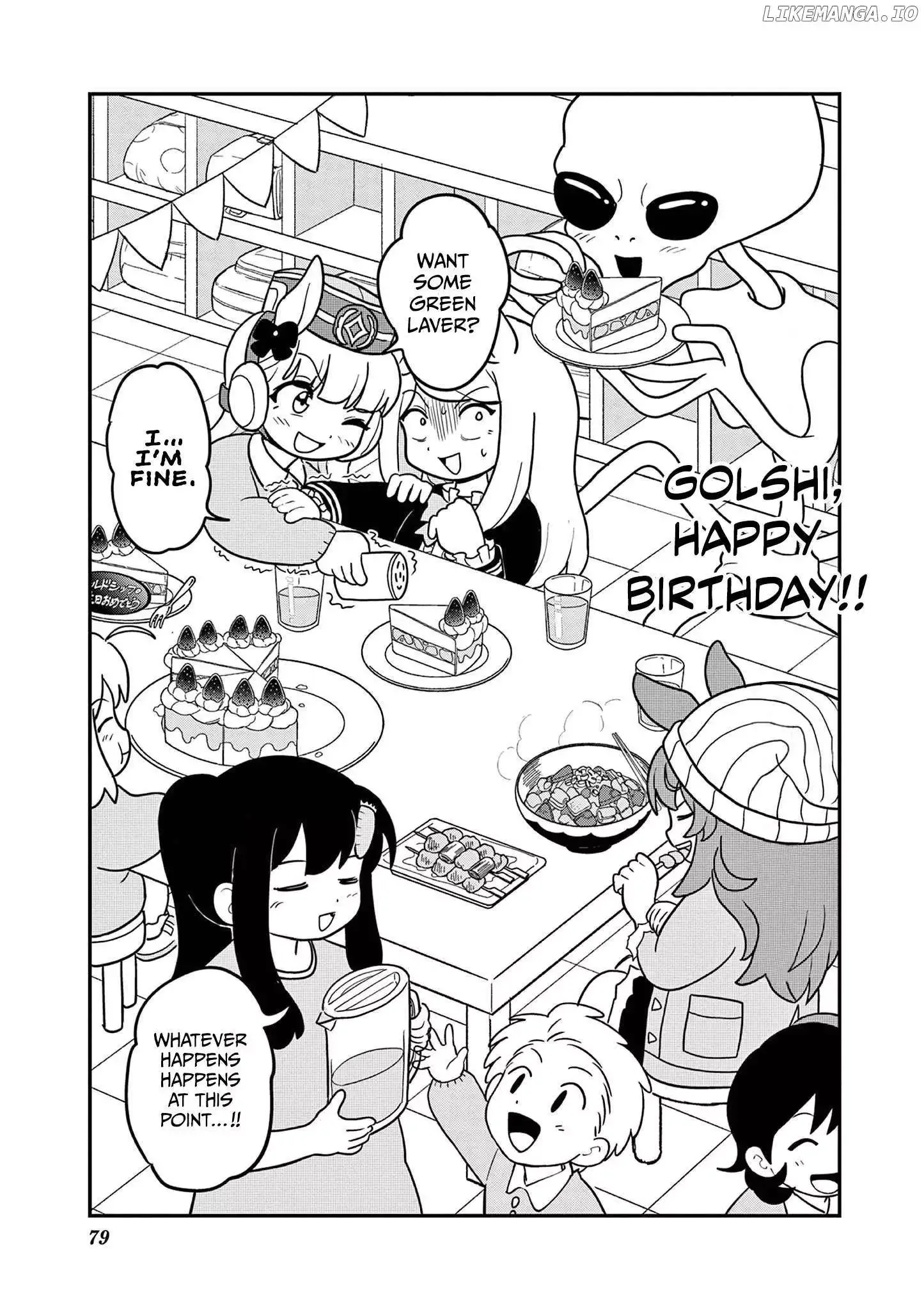 Uma Musume Pretty Derby Pisupisu☆Supisupi Golshi-Chan Chapter 12 page 14