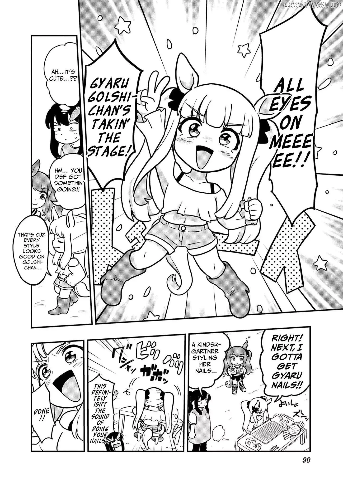 Uma Musume Pretty Derby Pisupisu☆Supisupi Golshi-Chan Chapter 13 page 11