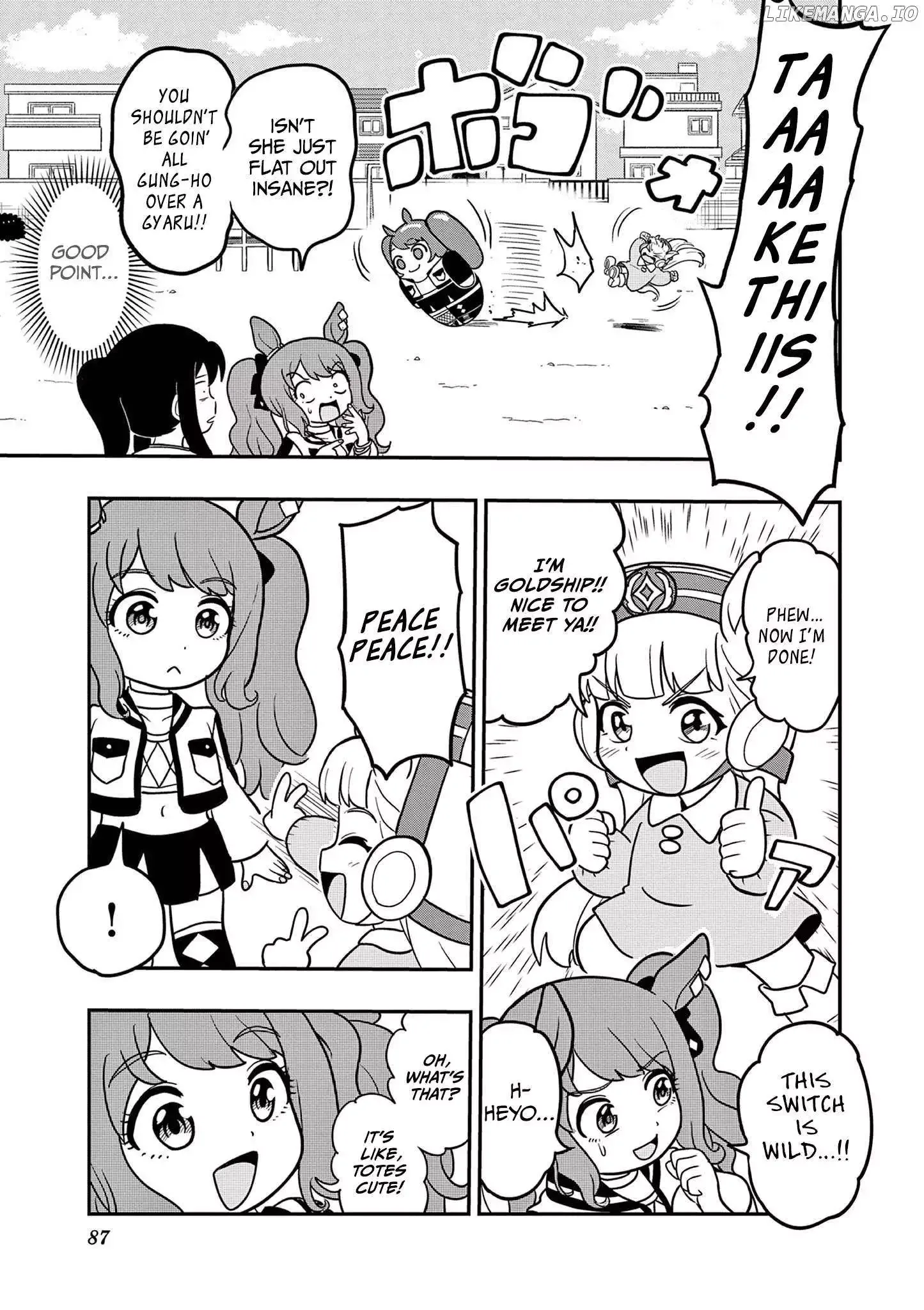 Uma Musume Pretty Derby Pisupisu☆Supisupi Golshi-Chan Chapter 13 page 8