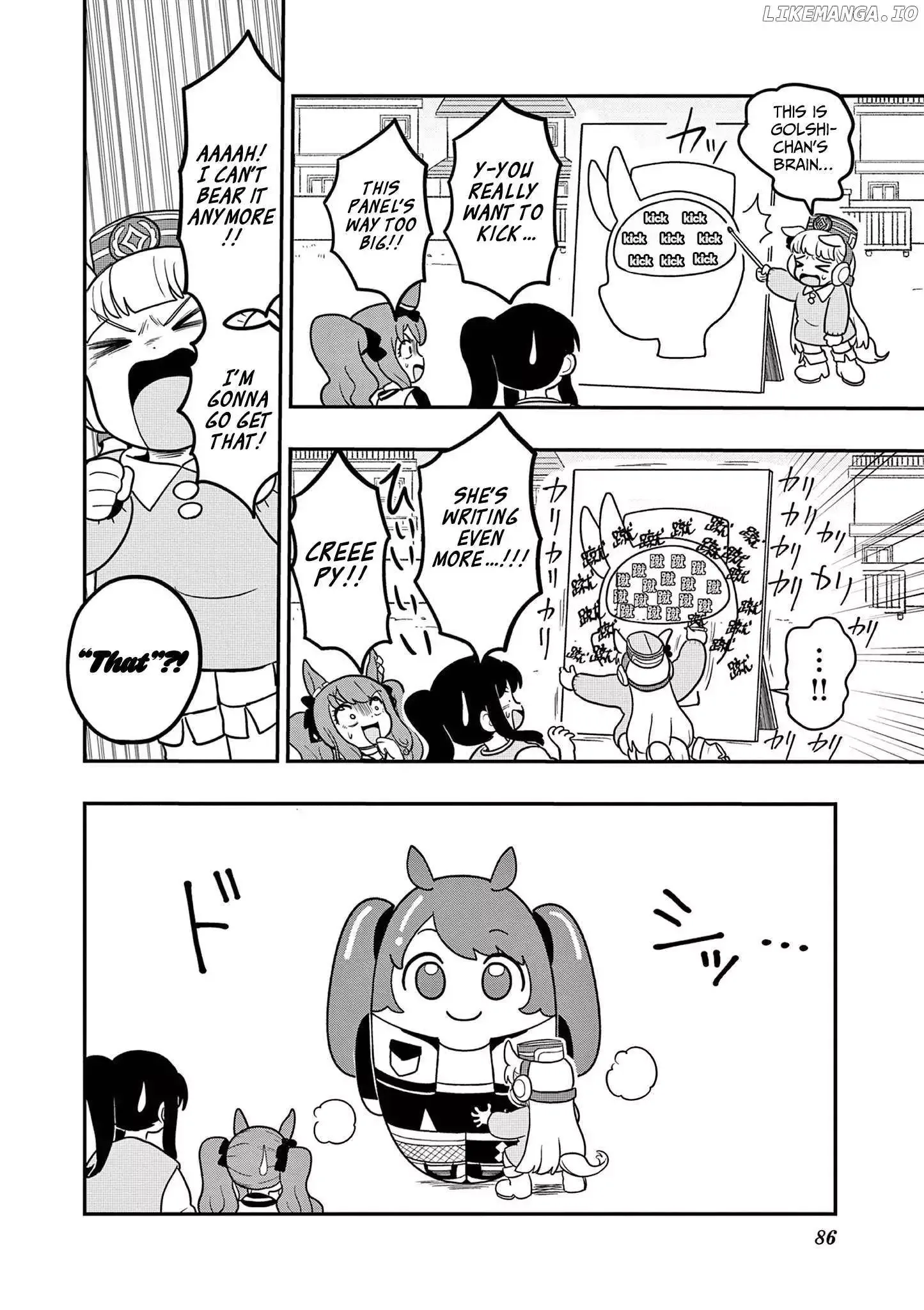 Uma Musume Pretty Derby Pisupisu☆Supisupi Golshi-Chan Chapter 13 page 7