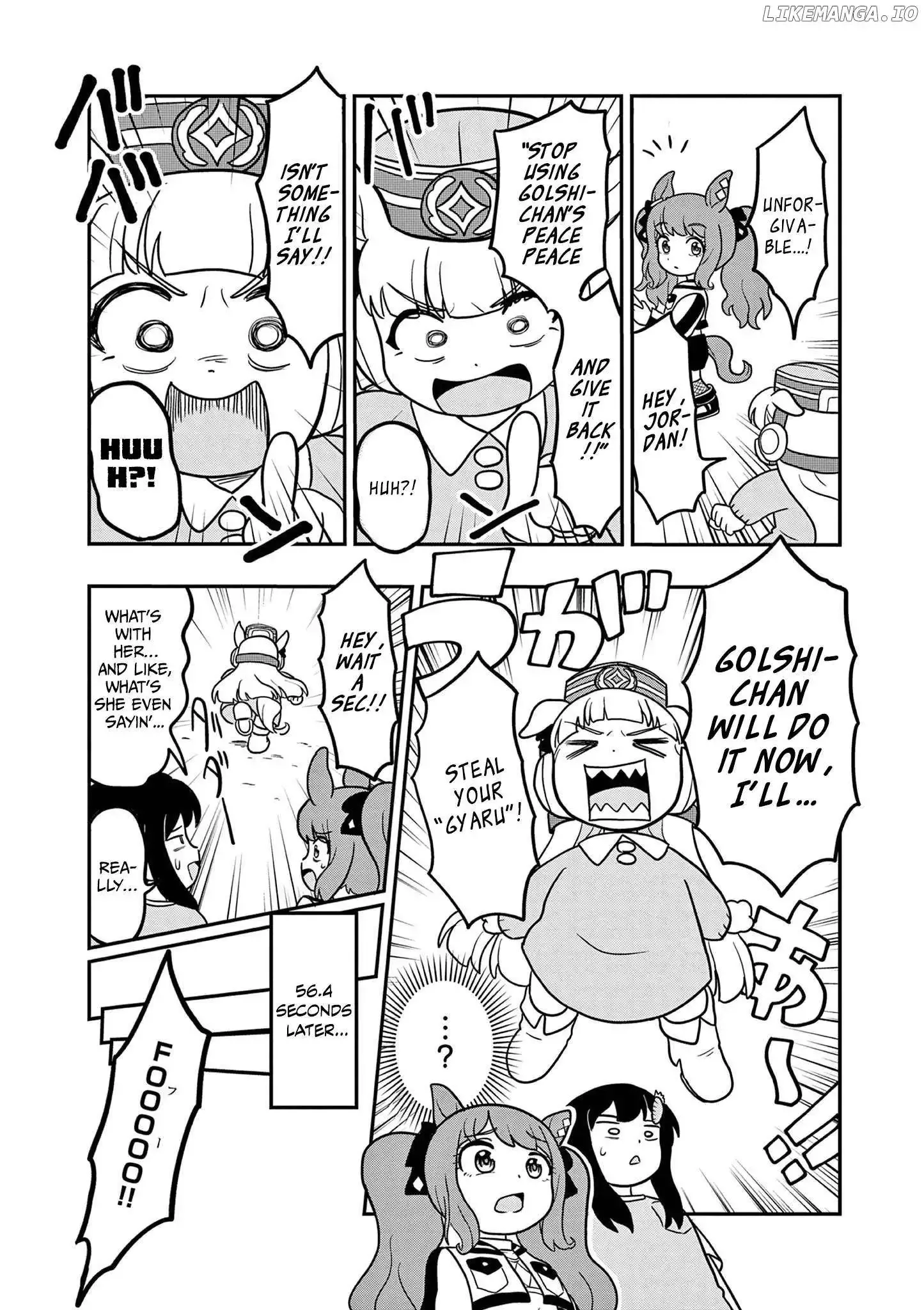 Uma Musume Pretty Derby Pisupisu☆Supisupi Golshi-Chan Chapter 13 page 10