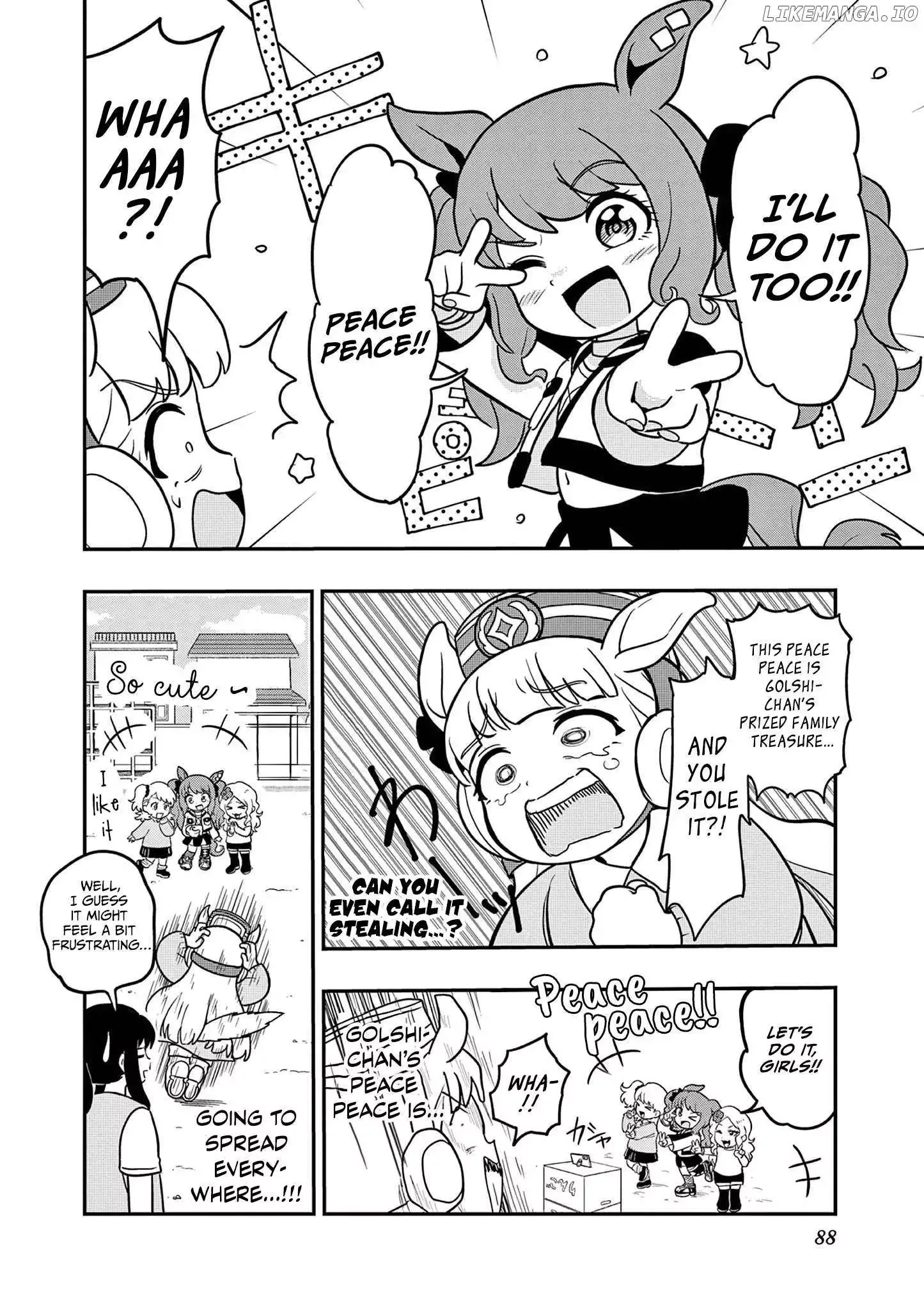 Uma Musume Pretty Derby Pisupisu☆Supisupi Golshi-Chan Chapter 13 page 9