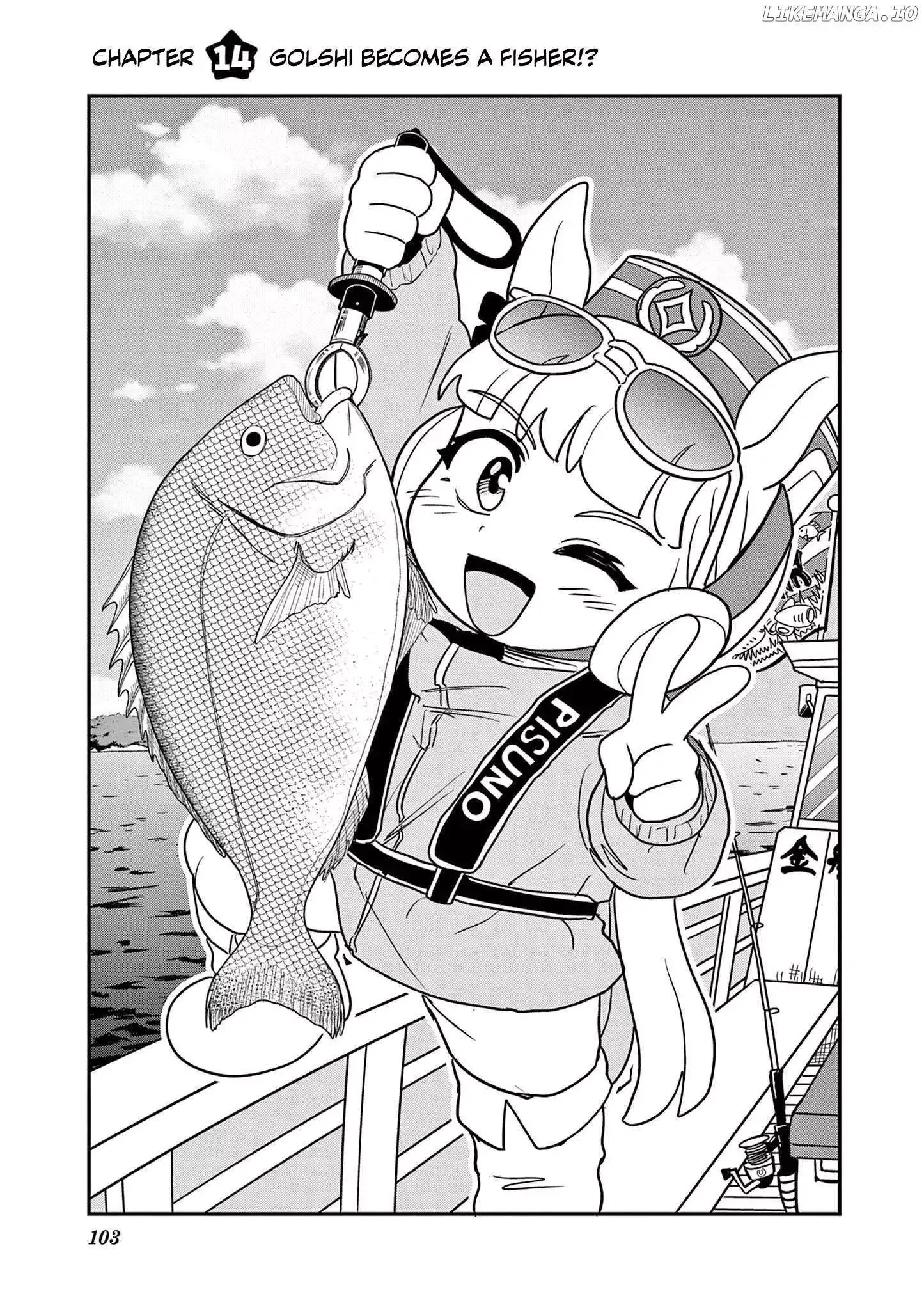 Uma Musume Pretty Derby Pisupisu☆Supisupi Golshi-Chan Chapter 14 page 2