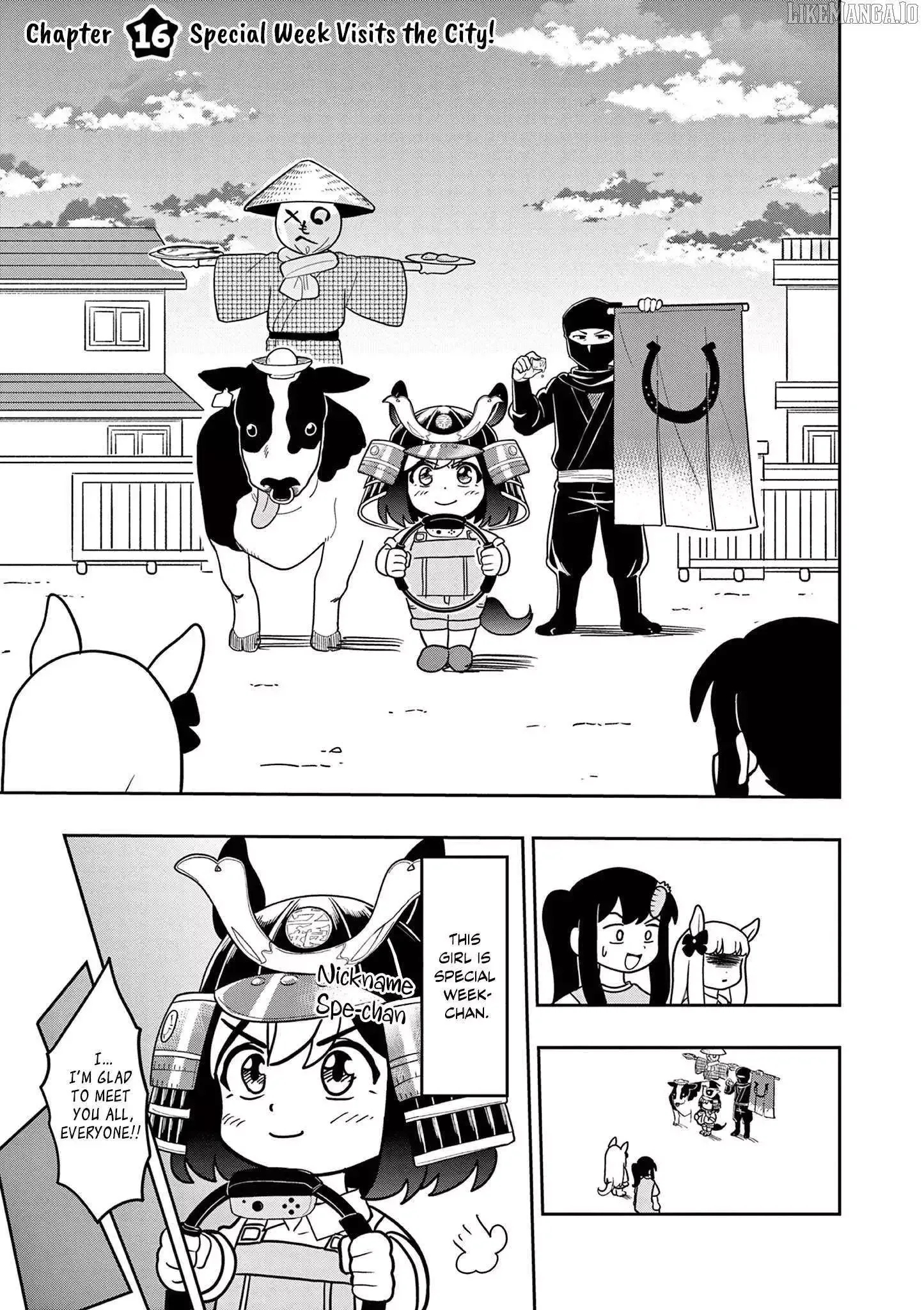 Uma Musume Pretty Derby Pisupisu☆Supisupi Golshi-Chan Chapter 16 page 1