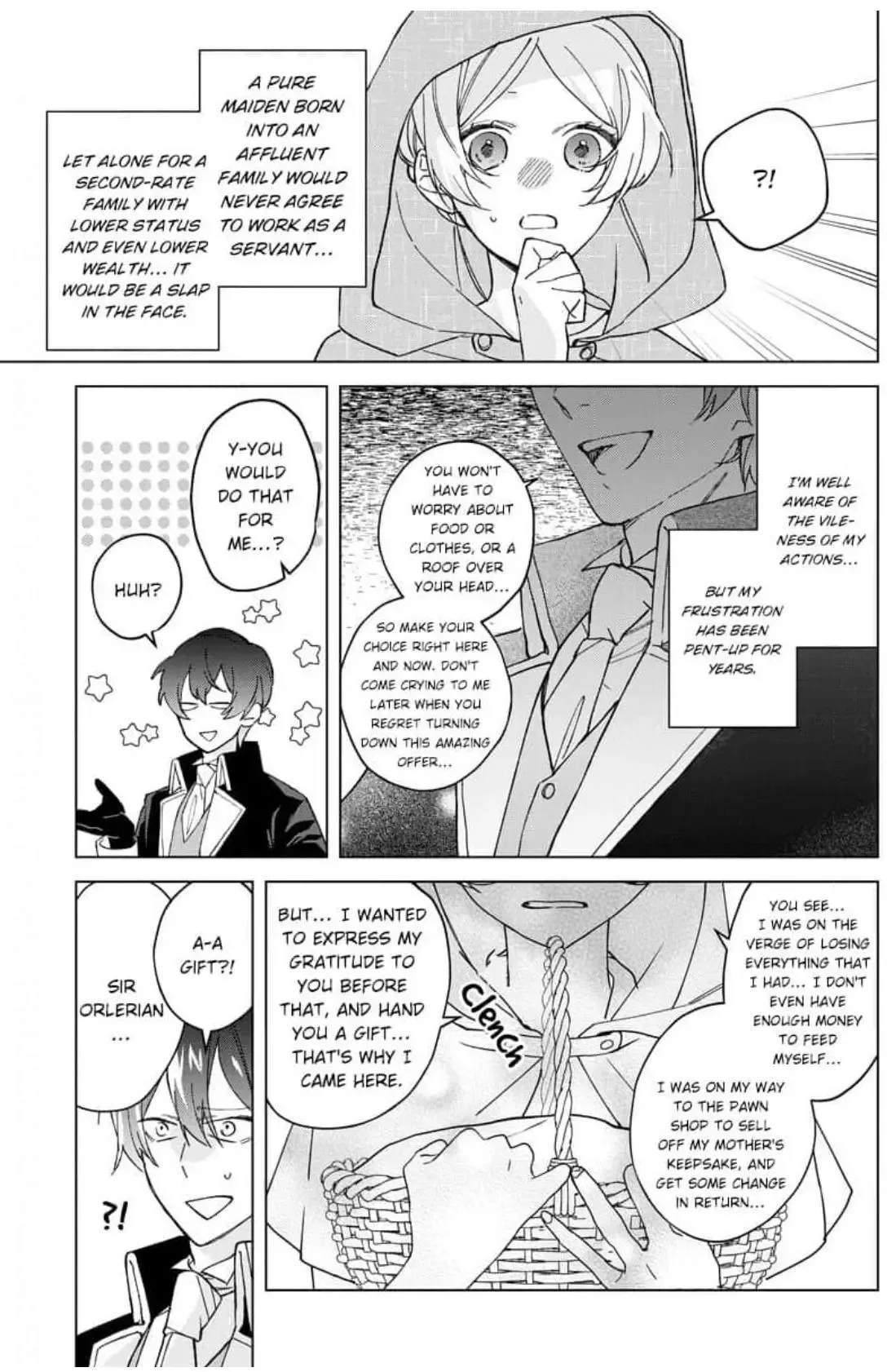 The Daughter of a Fallen Aristocrat Becomes The Poor Knight's Maidservant Chapter 1 page 28