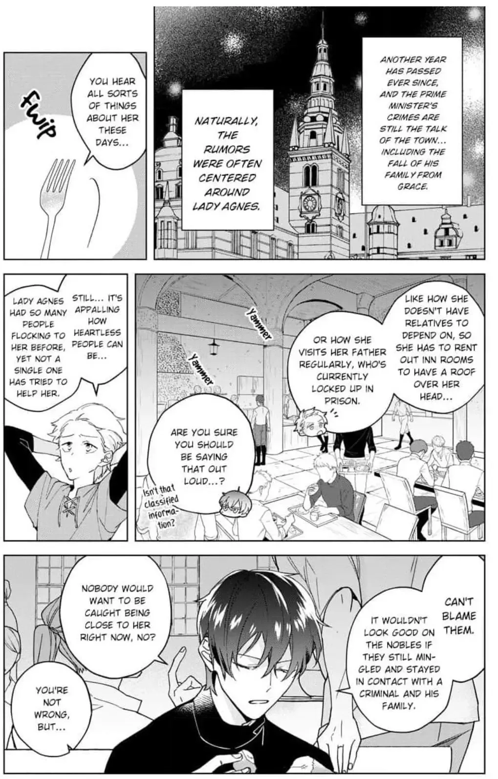 The Daughter of a Fallen Aristocrat Becomes The Poor Knight's Maidservant Chapter 1 page 22