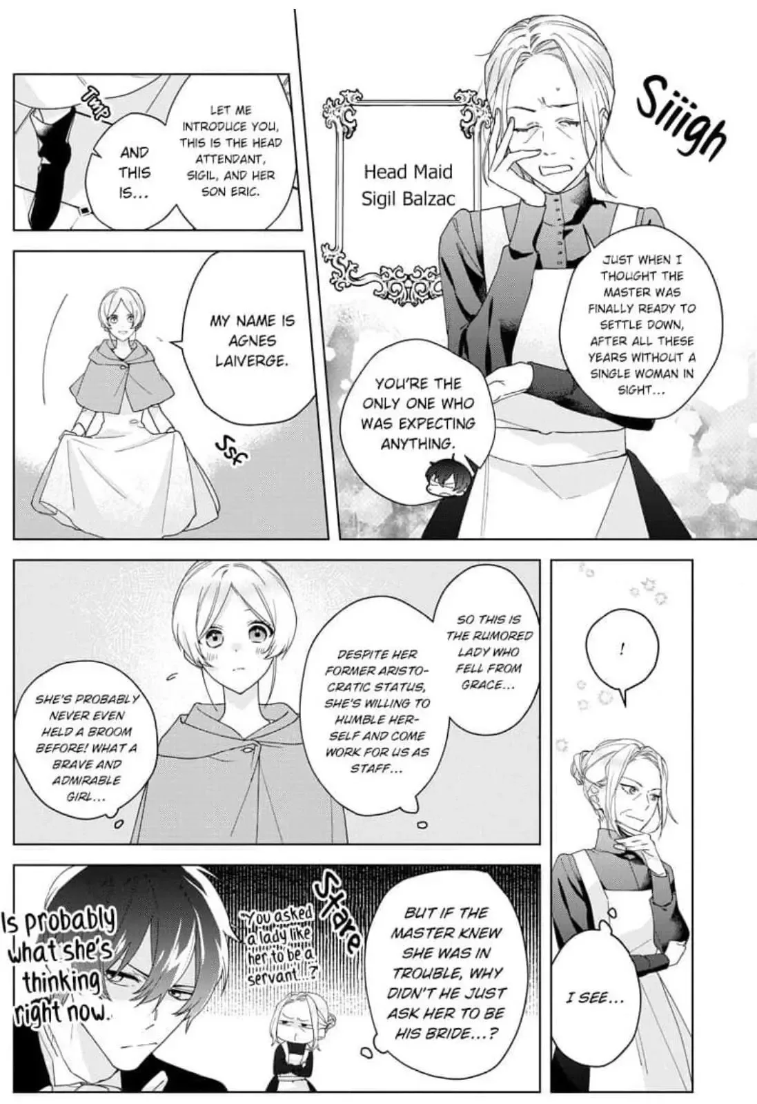 The Daughter of a Fallen Aristocrat Becomes The Poor Knight's Maidservant Chapter 2 page 7