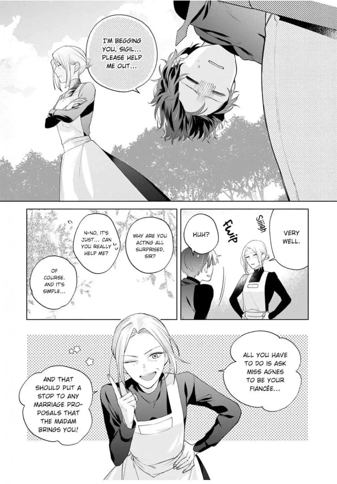 The Daughter of a Fallen Aristocrat Becomes The Poor Knight's Maidservant Chapter 7 page 12