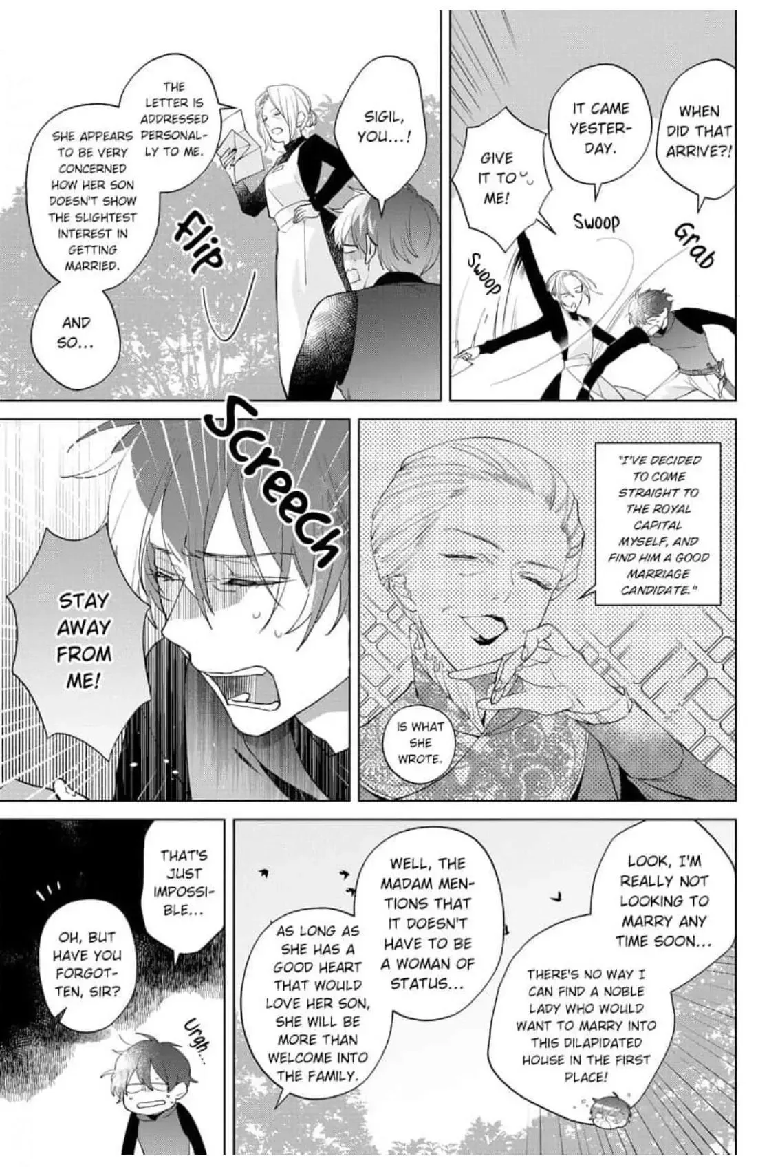 The Daughter of a Fallen Aristocrat Becomes The Poor Knight's Maidservant Chapter 7 page 10