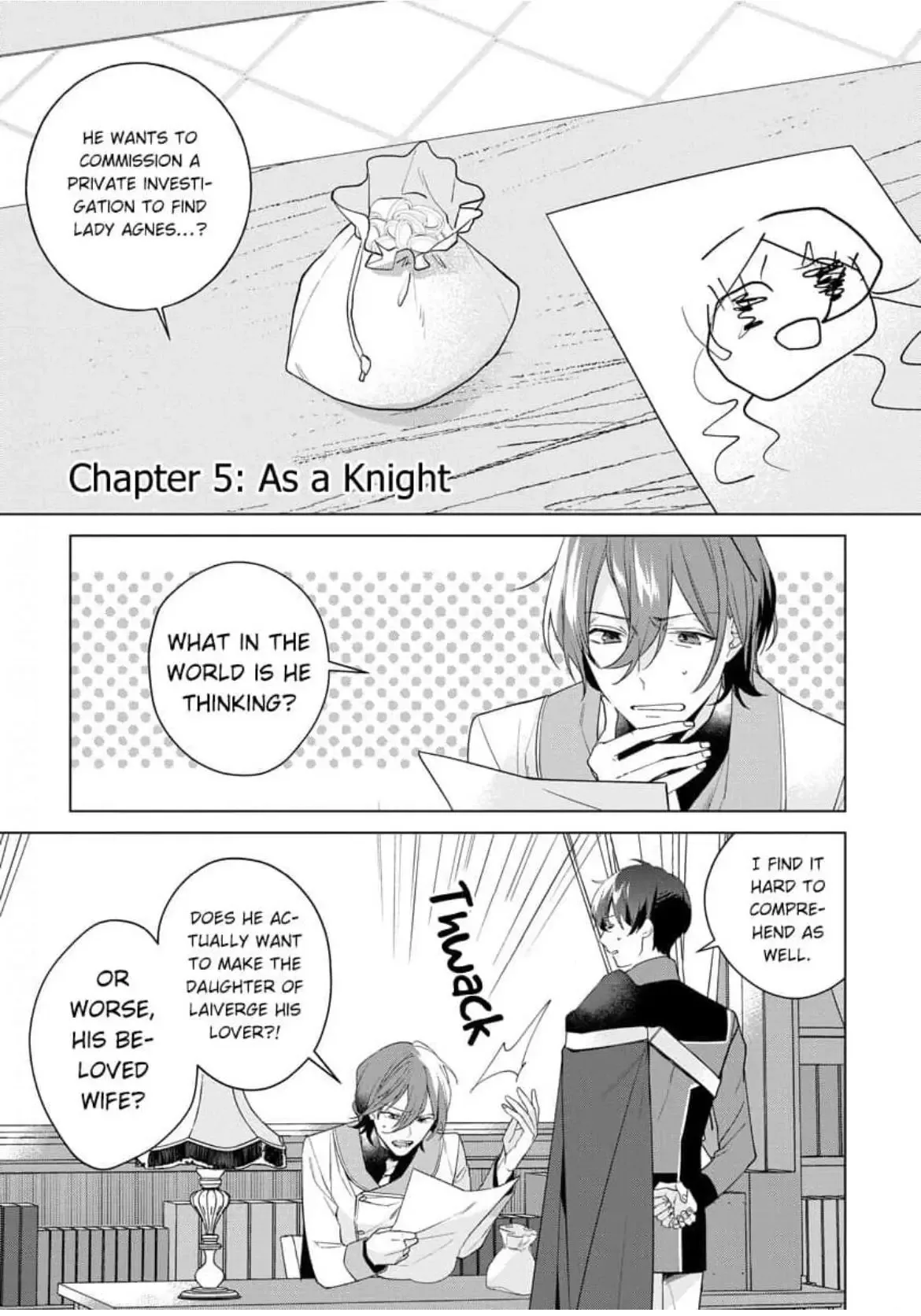 The Daughter of a Fallen Aristocrat Becomes The Poor Knight's Maidservant Chapter 5 page 2